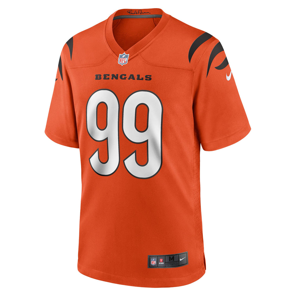 Cincinnati Bengals Myles Murphy Orange Alternate Game Jersey