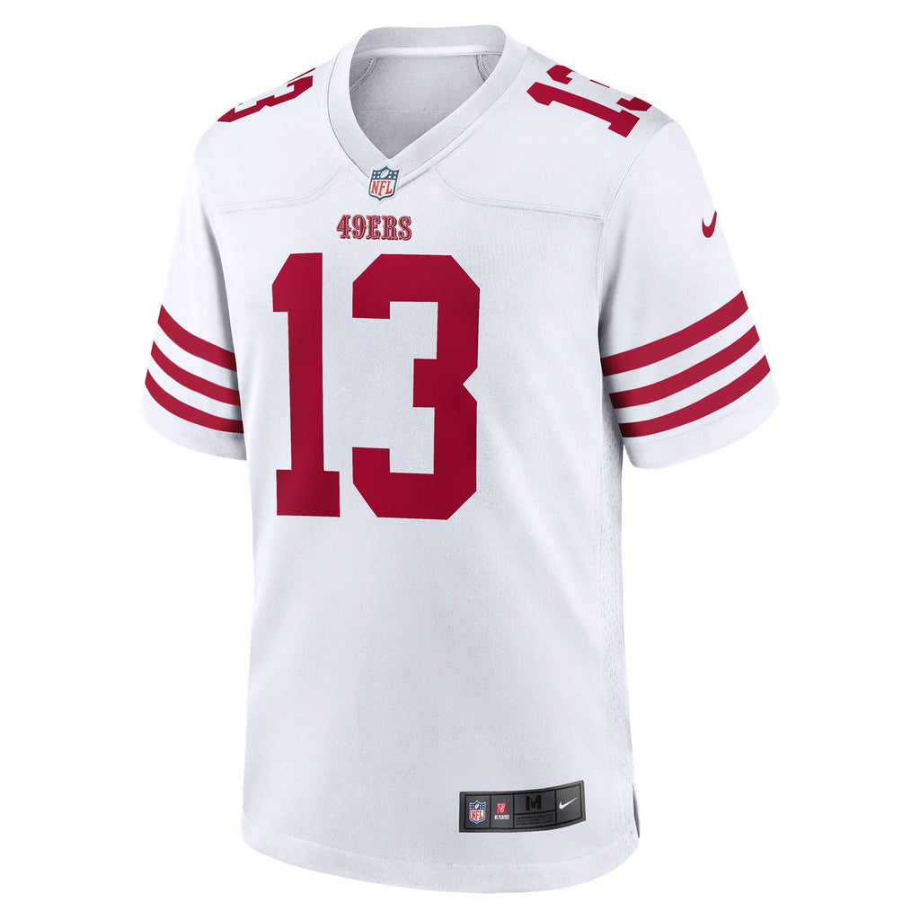 San Francisco 49ers Brock Purdy White Game Player Jersey