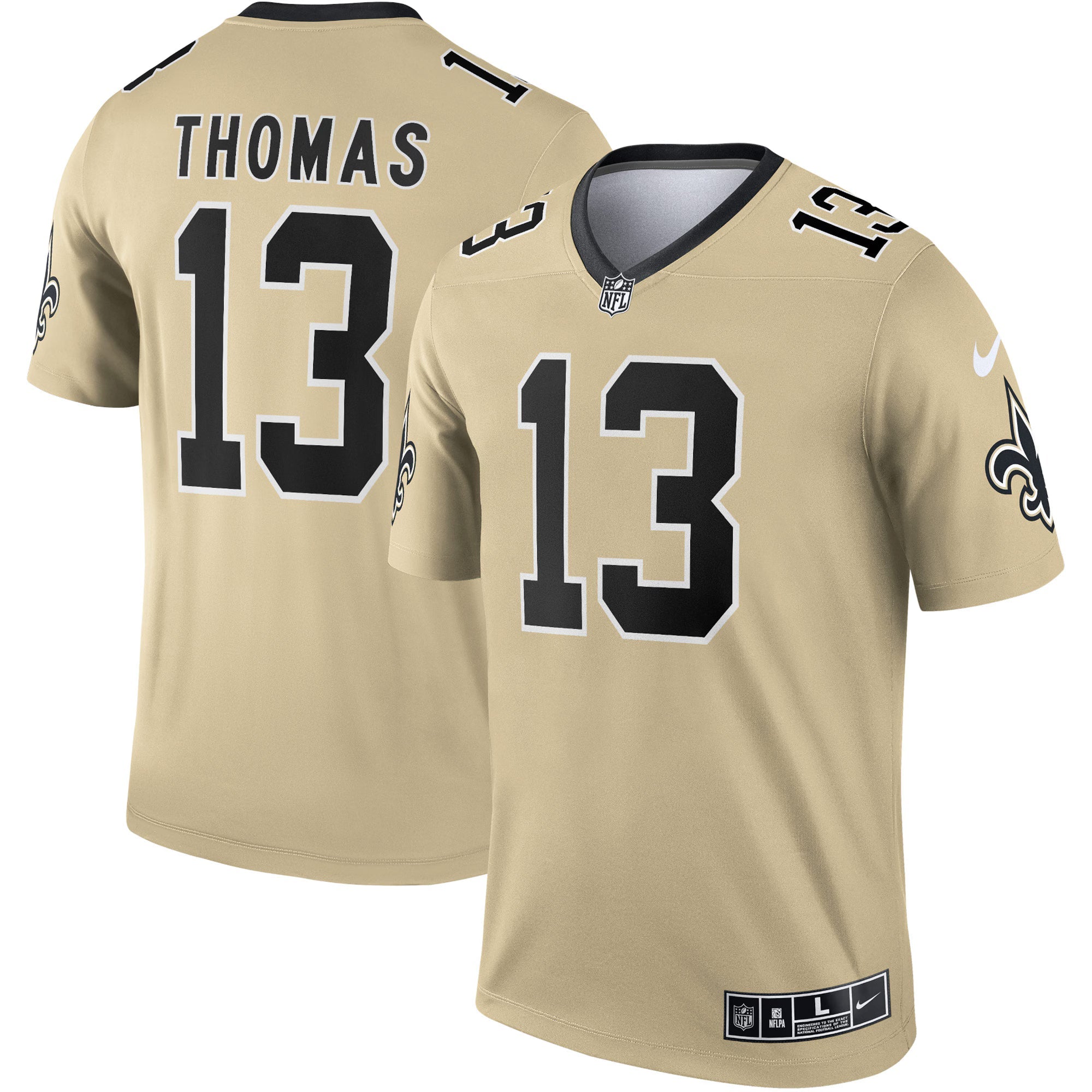 New Orleans Saints Michael Thomas Gold Inverted Legend Player Performance Top