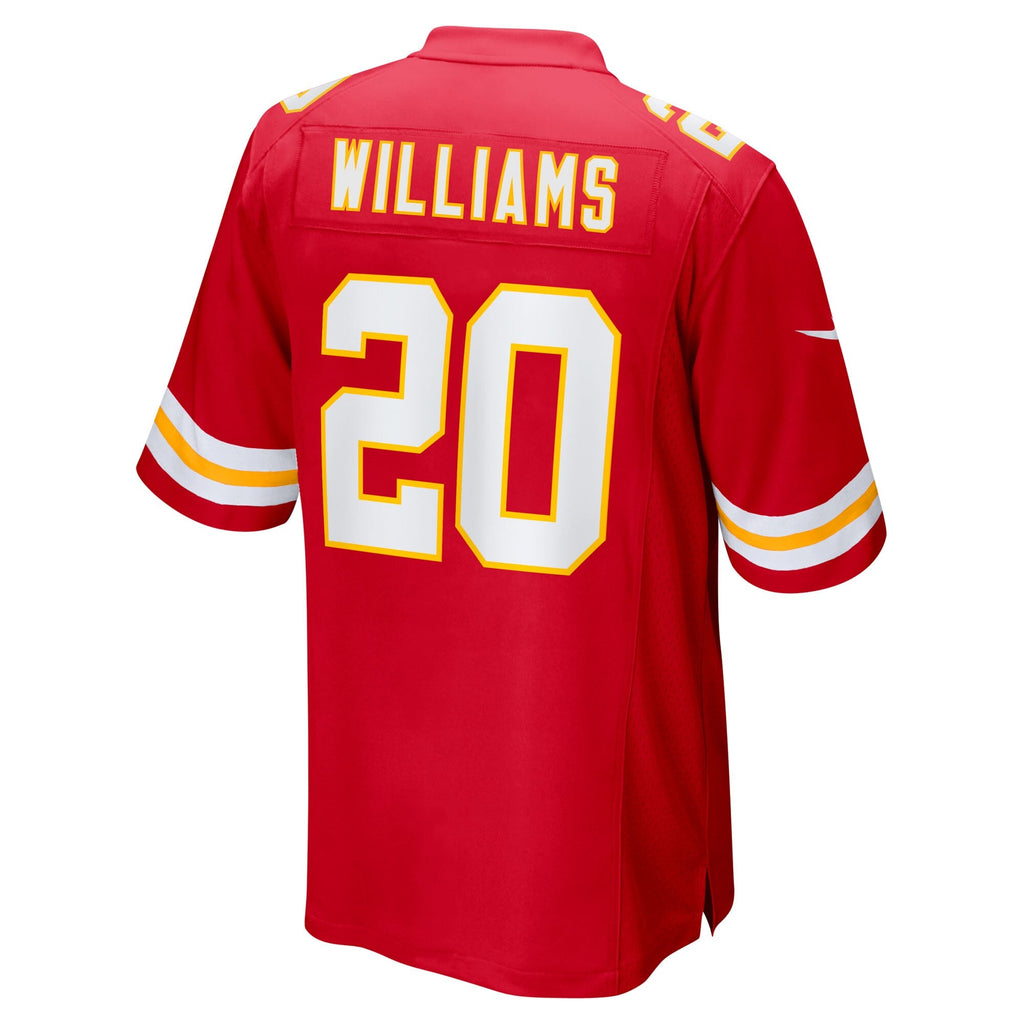 Kansas City Chiefs Nohl Williams Red Team Game Jersey