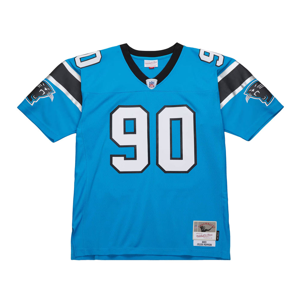 Carolina Panthers Julius Peppers Mitchell & Ness Blue Legacy Replica Jersey