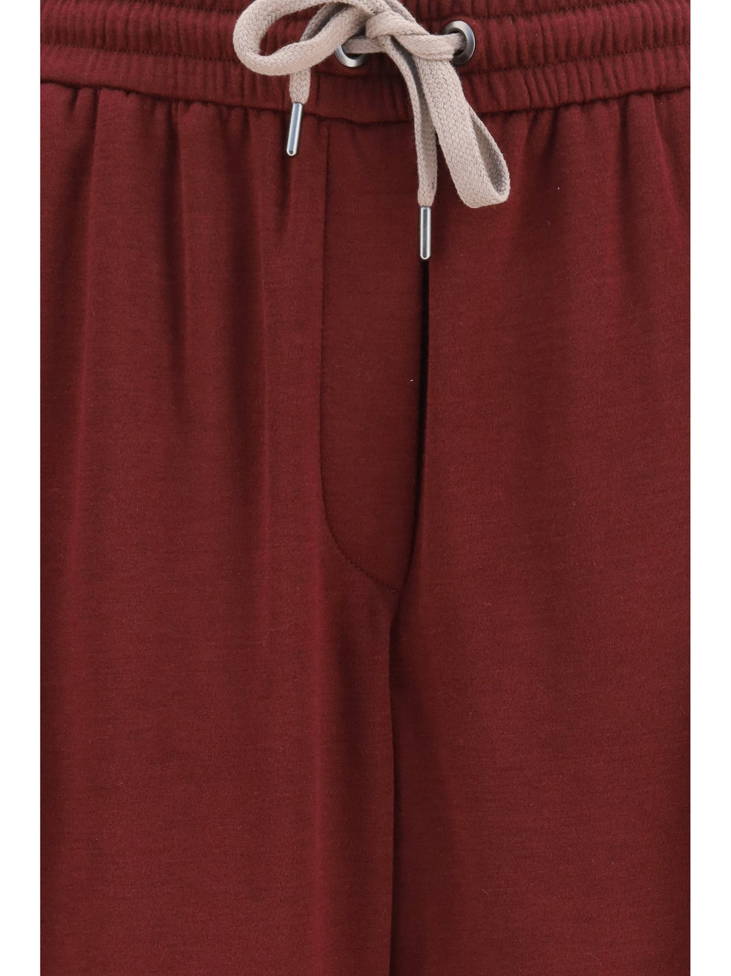Brunello Cucinelli Women Cotton And Silk Track Pants