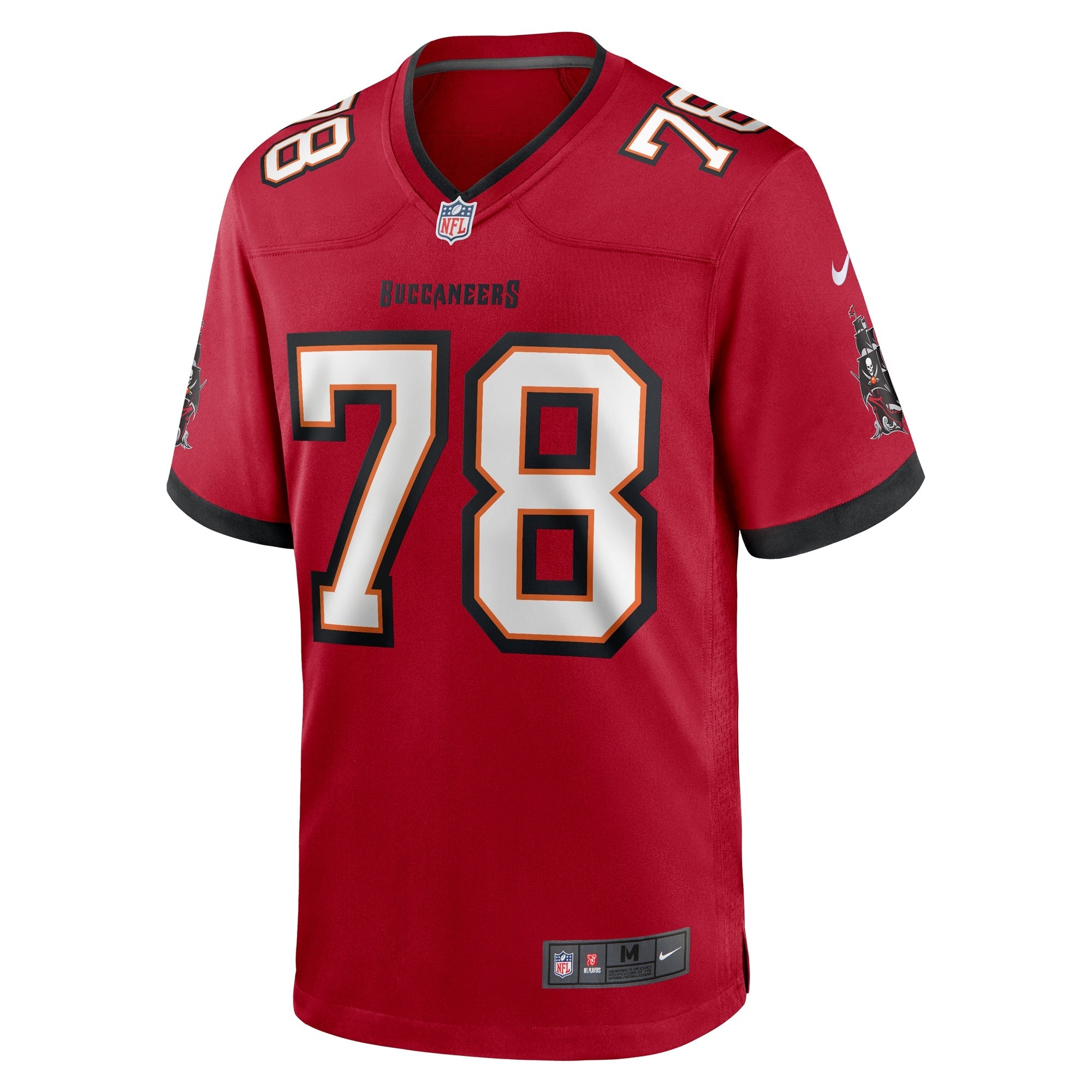Tampa Bay Buccaneers Tristan Wirfs Red Game Jersey