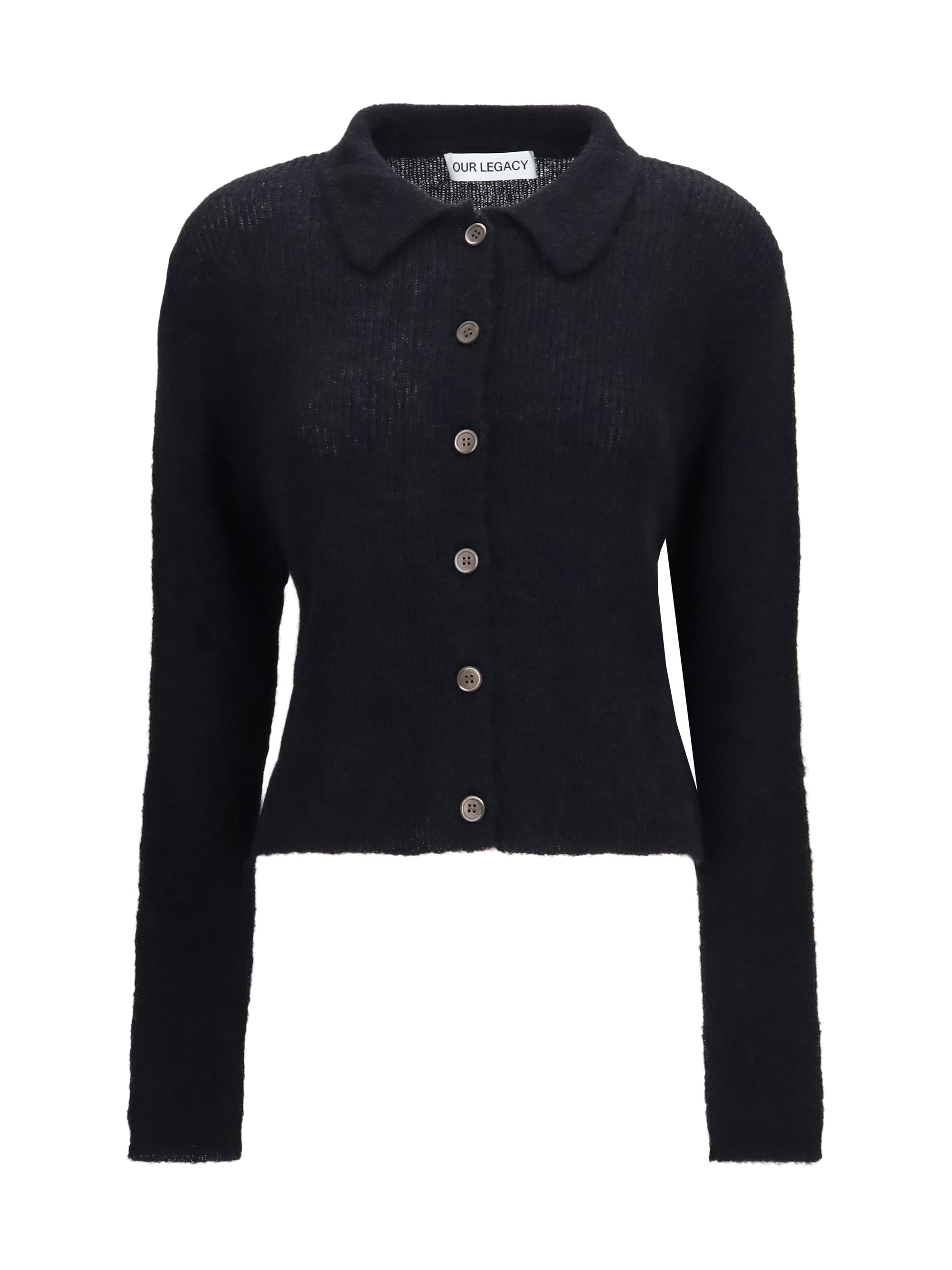 Our Legacy Women Mazzy Polo Sweater In Alpaca Blend