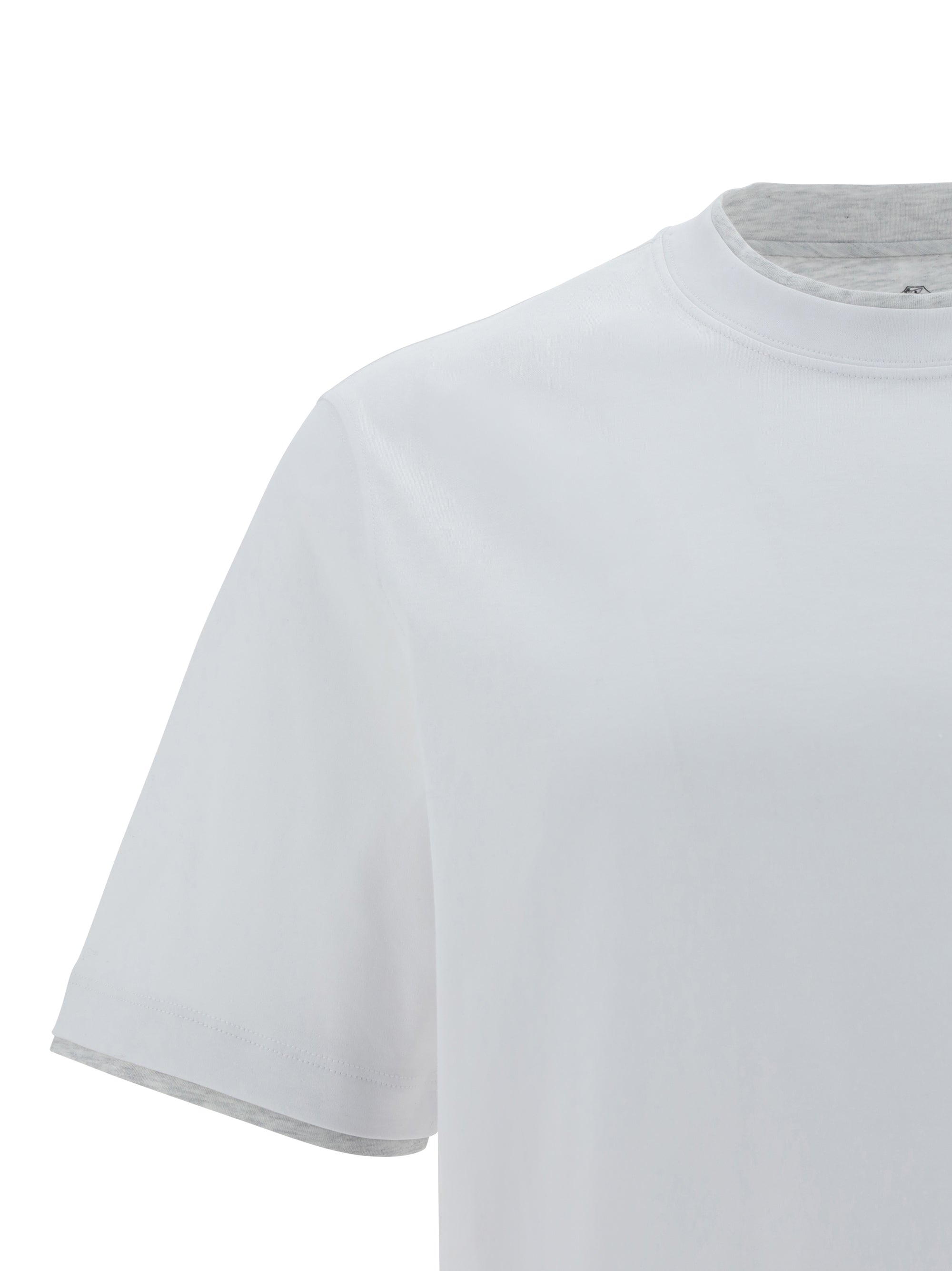 Brunello Cucinelli Men Cotton T-Shirt