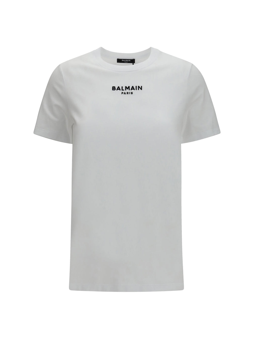 Balmain Women Cotton Logo T-Shirt