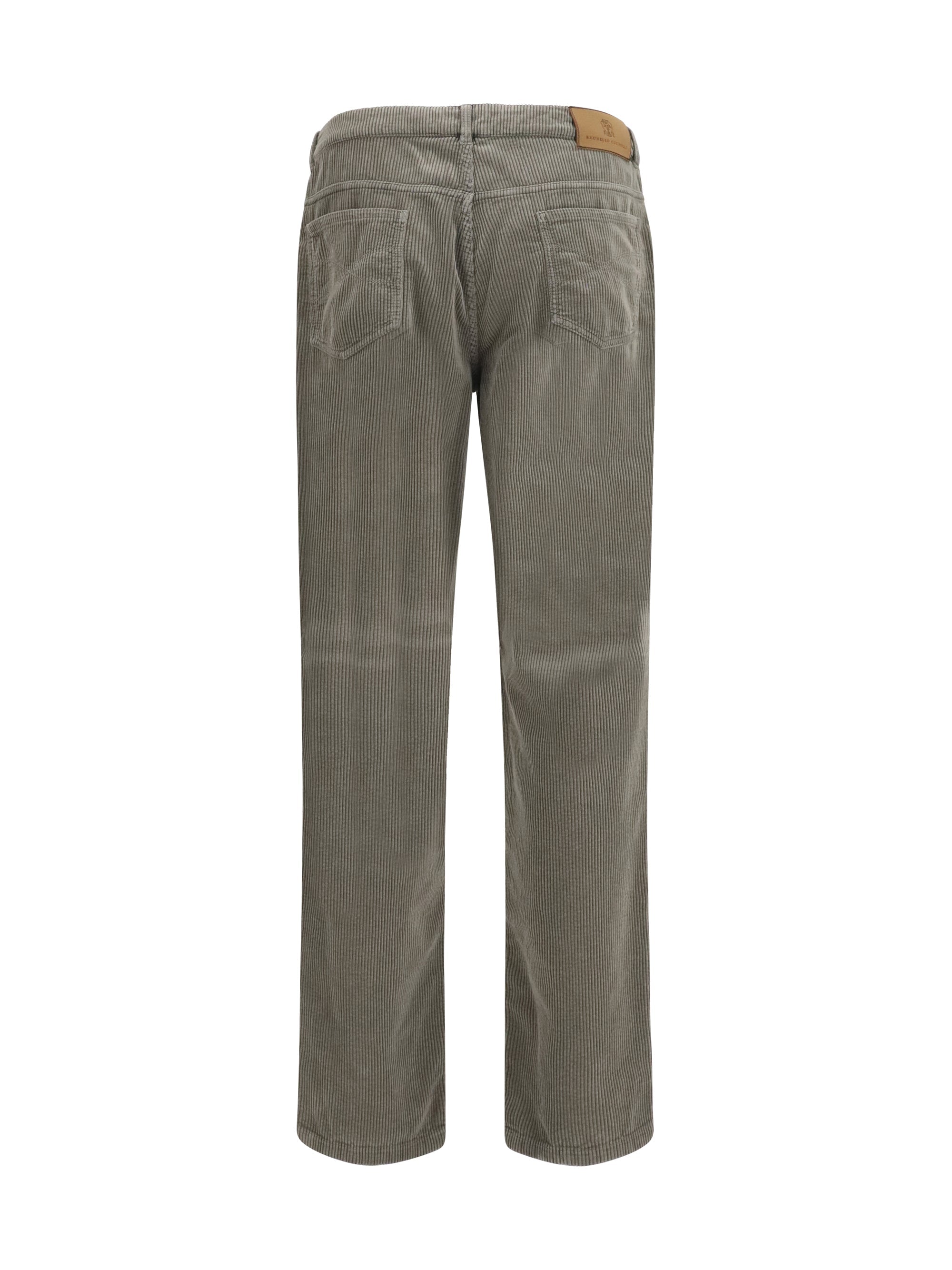 Brunello Cucinelli Men Corduroy Pants