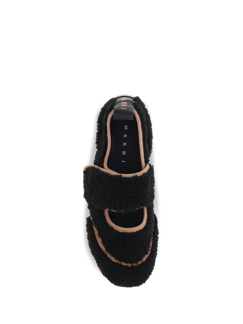 Marni Women Mary Jane Shearling Sneakers
