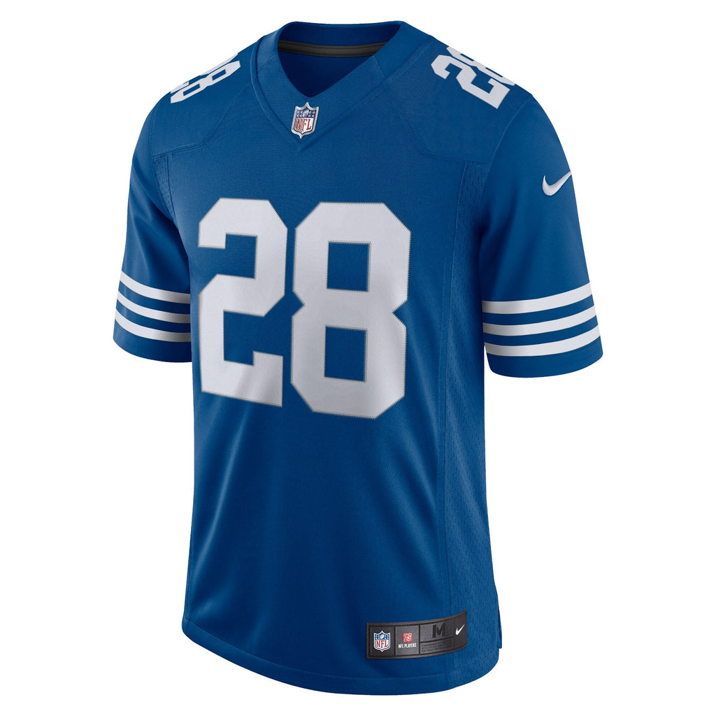 Indianapolis Colts Jonathan Taylor Royal Alternate Vapor Limited Jersey