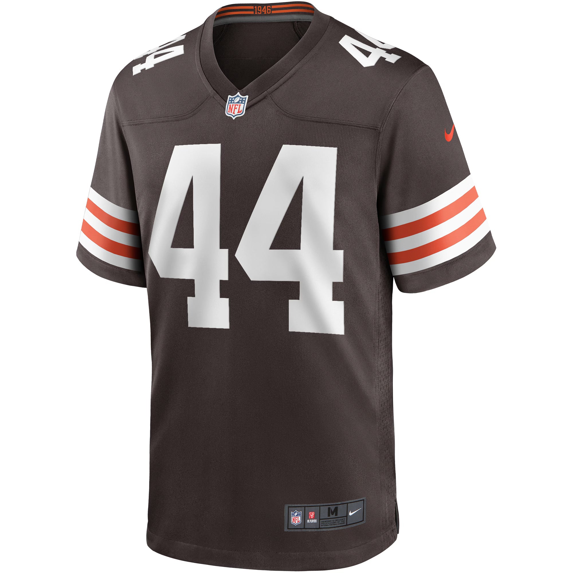 Cleveland Browns Leroy Kelly Brown Game Retired Player Jersey