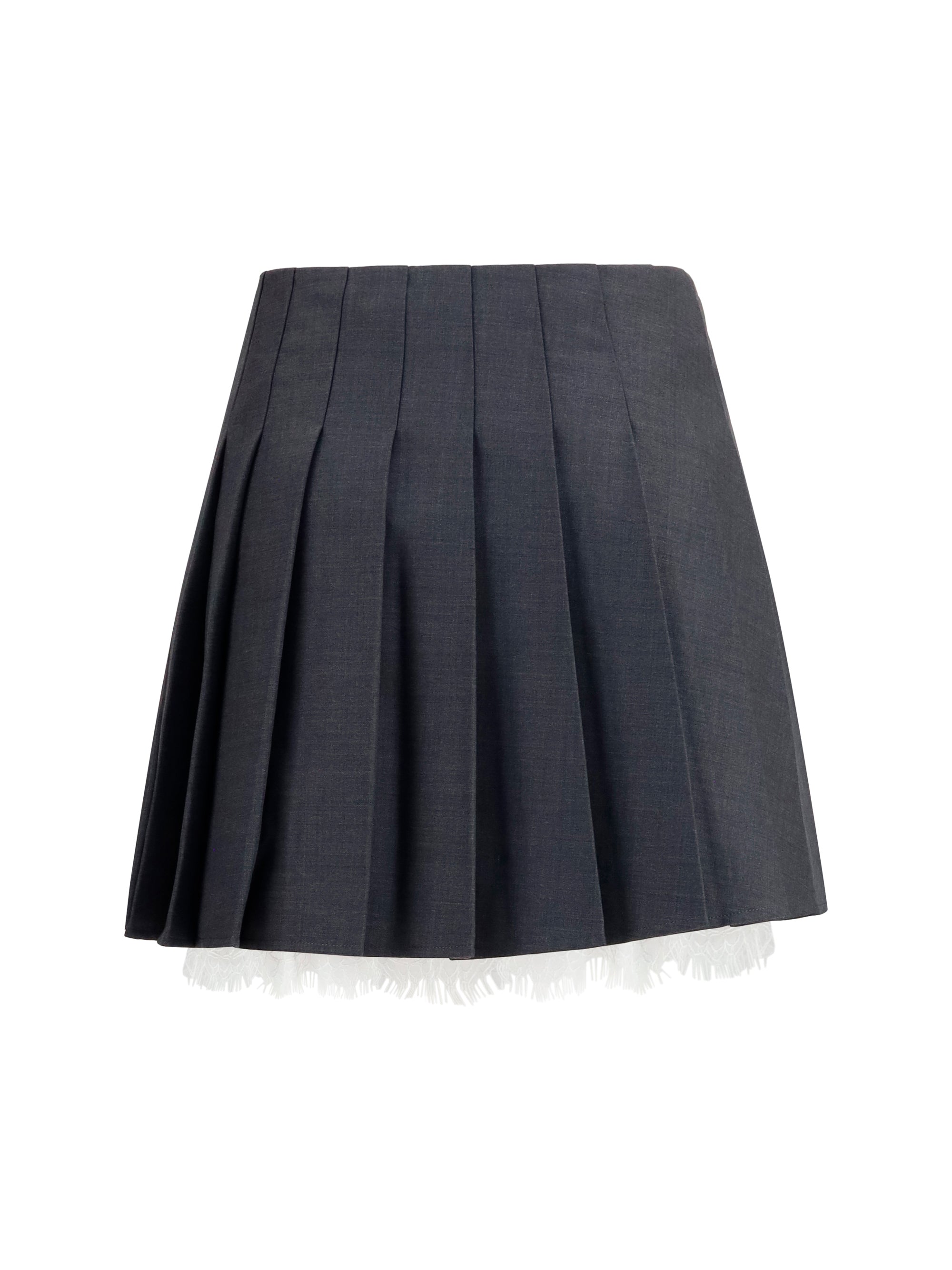 Self-Portrait Women Pleated Mini Skirt