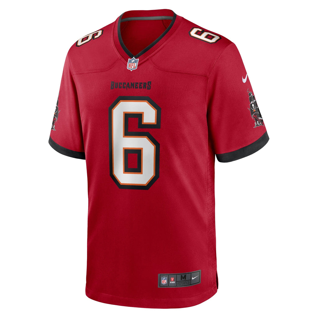 Tampa Bay Buccaneers Baker Mayfield Red Team Game Jersey
