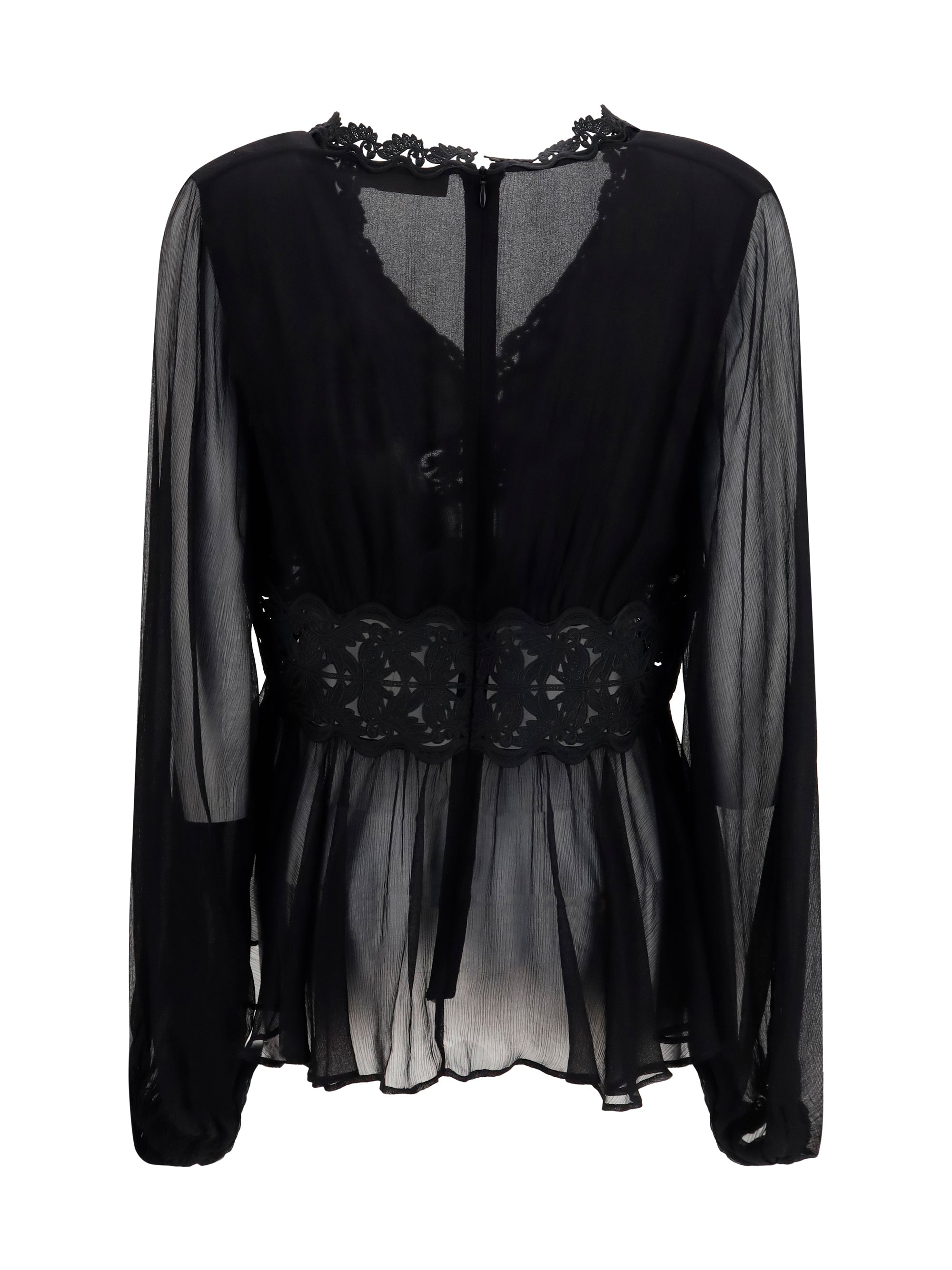 Zimmermann Women Luna Peplum Blouse