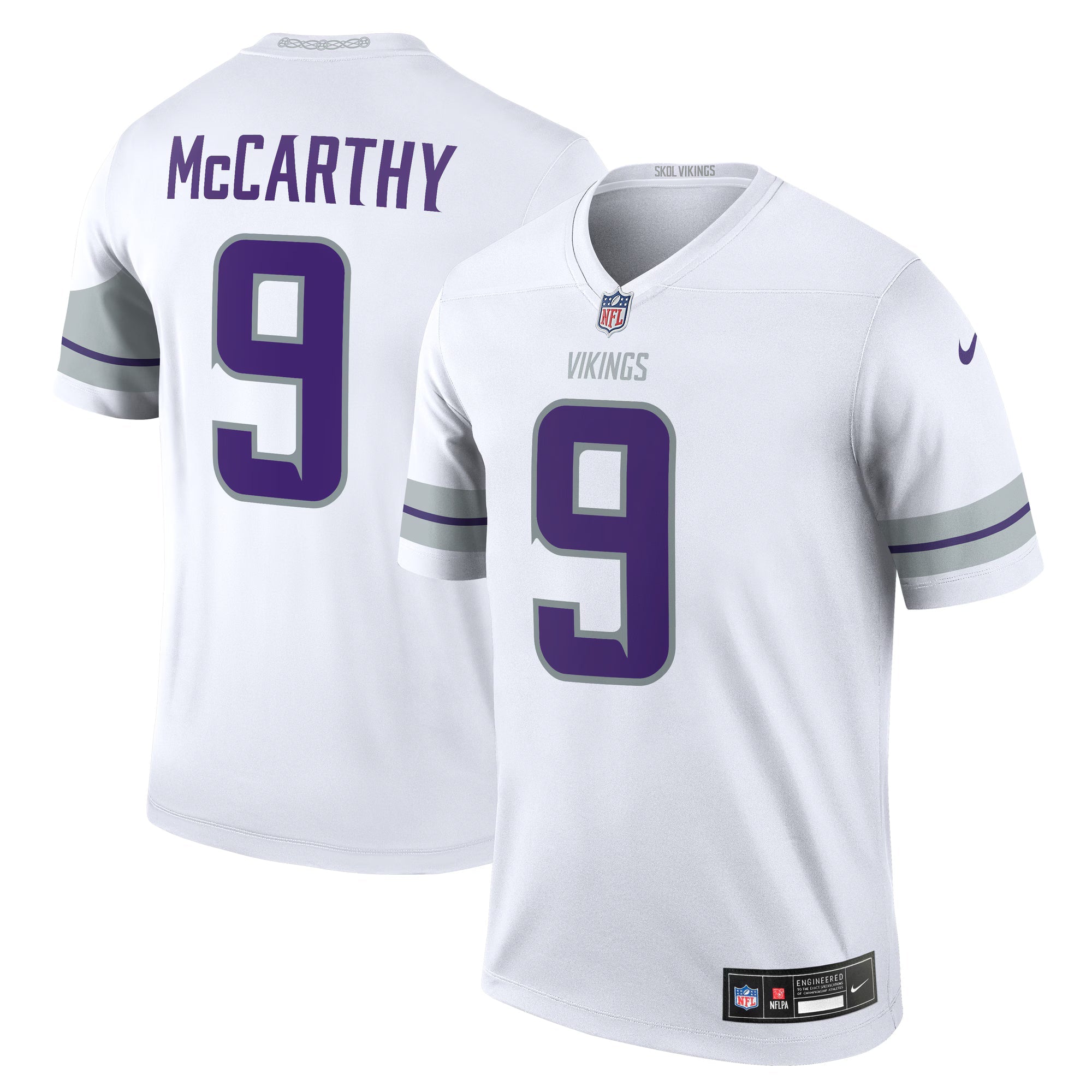 Minnesota Vikings J.J. McCarthy White Legend Player Performance Top