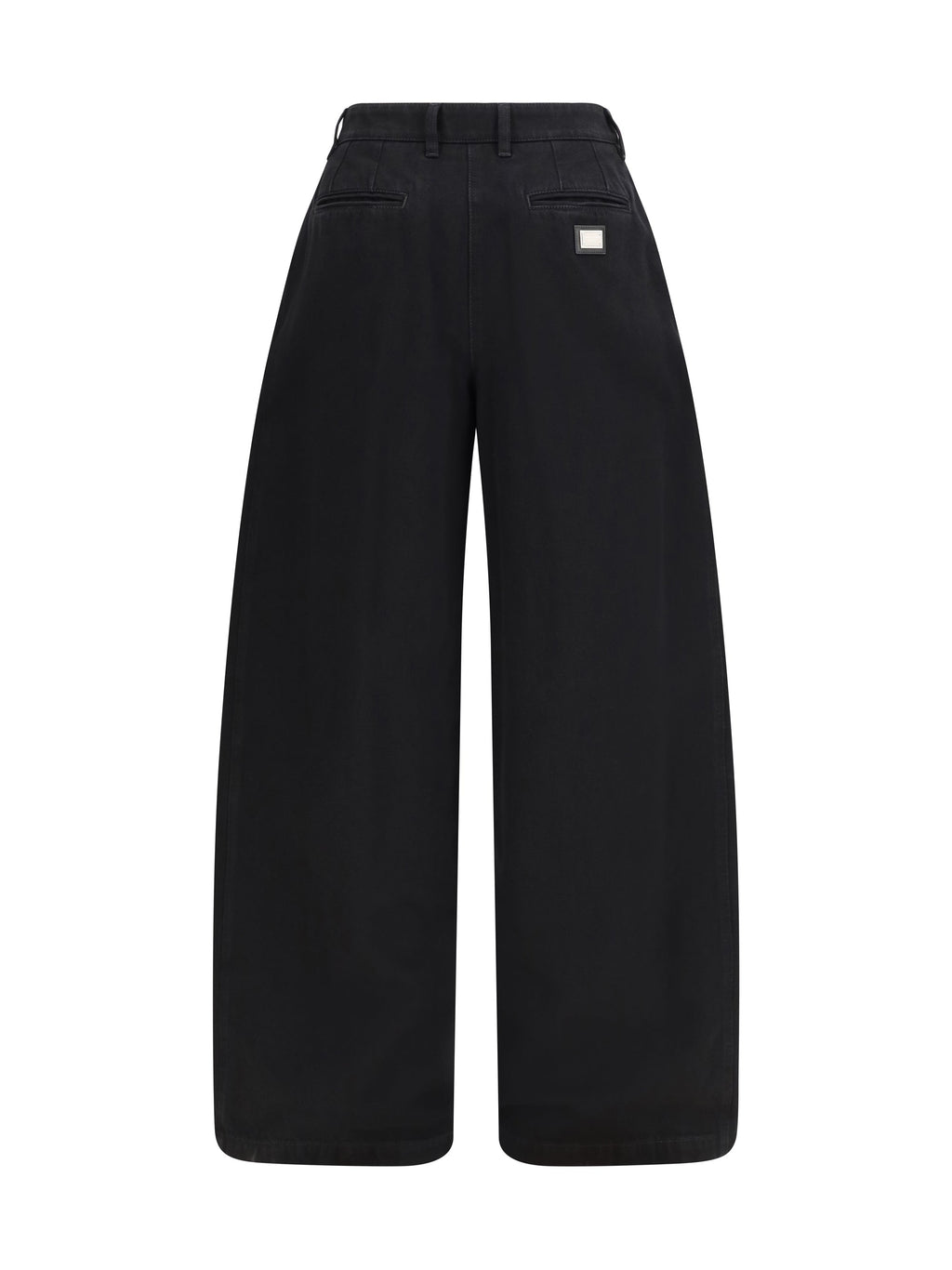 Dolce & Gabbana Women Wide-Leg Cotton Jeans