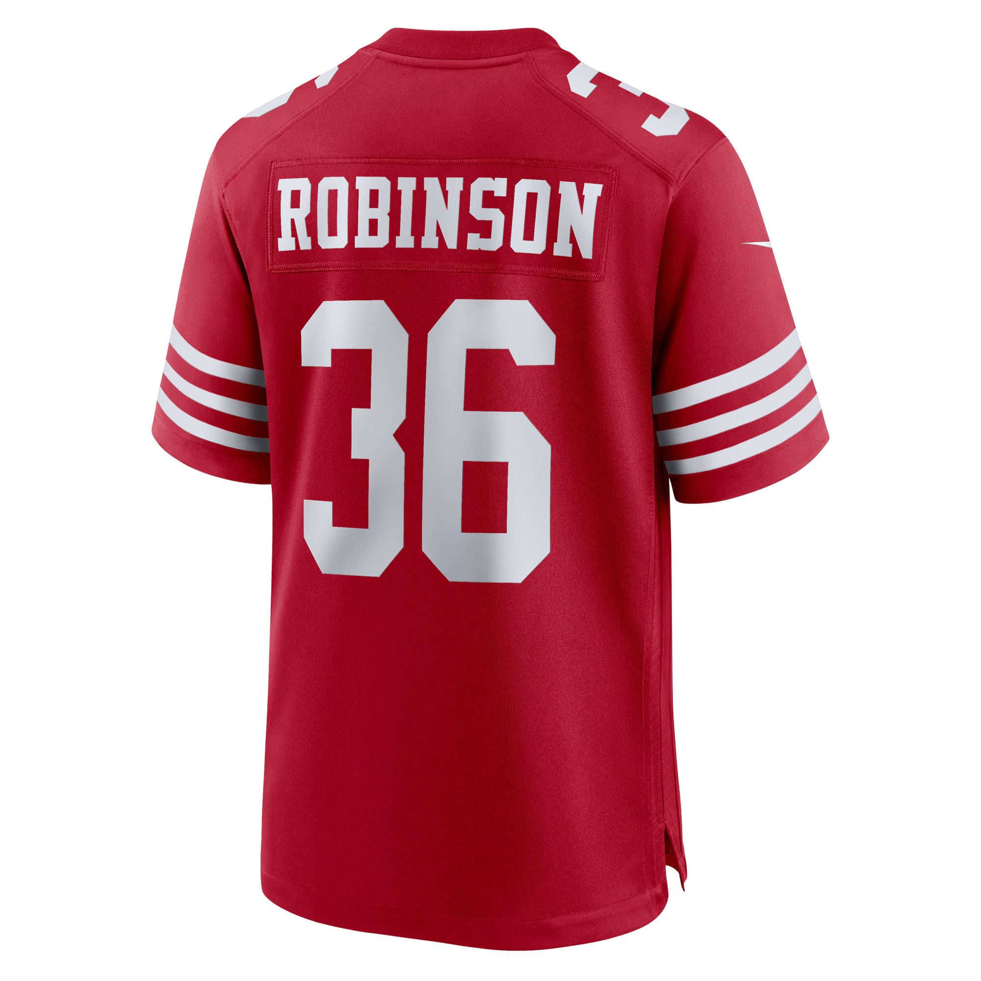 San Francisco 49ers Curtis Robinson Scarlet Game Jersey