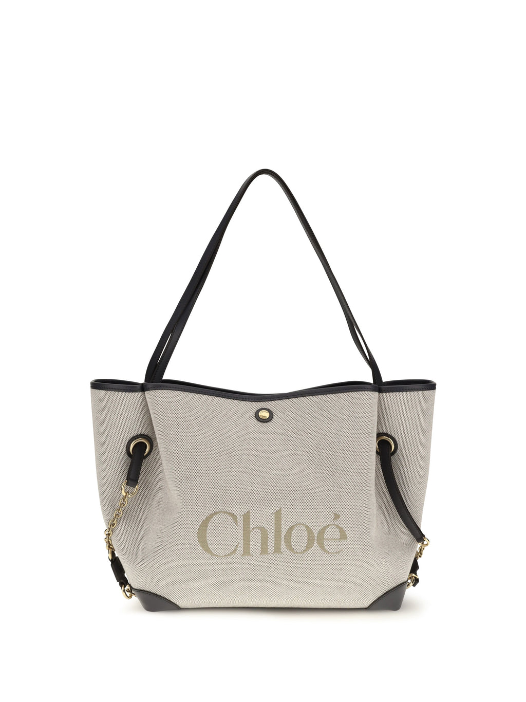 Chloé Women Clover Tote Bag In Canvas