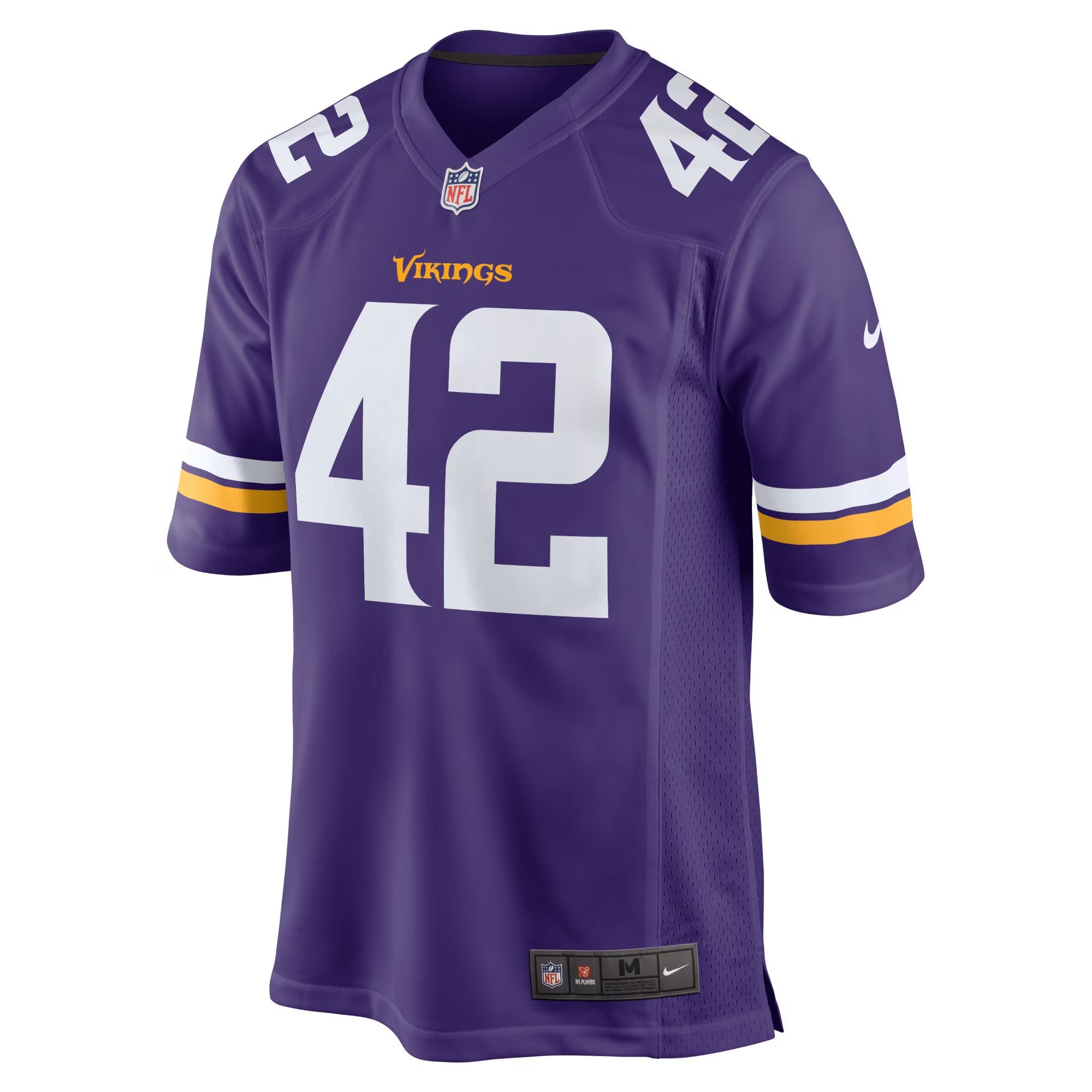 Minnesota Vikings Andrew DePaola Purple Game Jersey