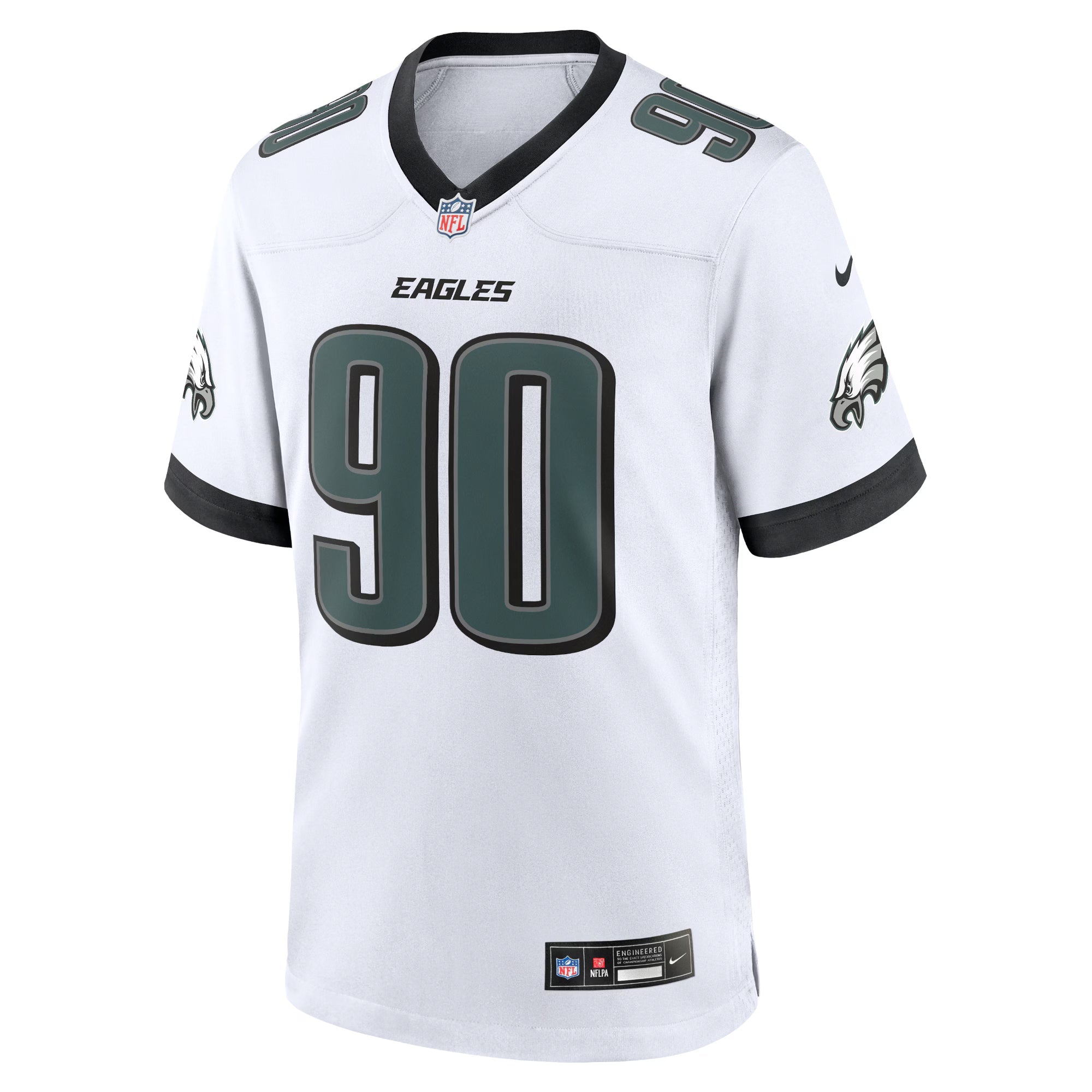Philadelphia Eagles Jordan Davis White White Game Jersey
