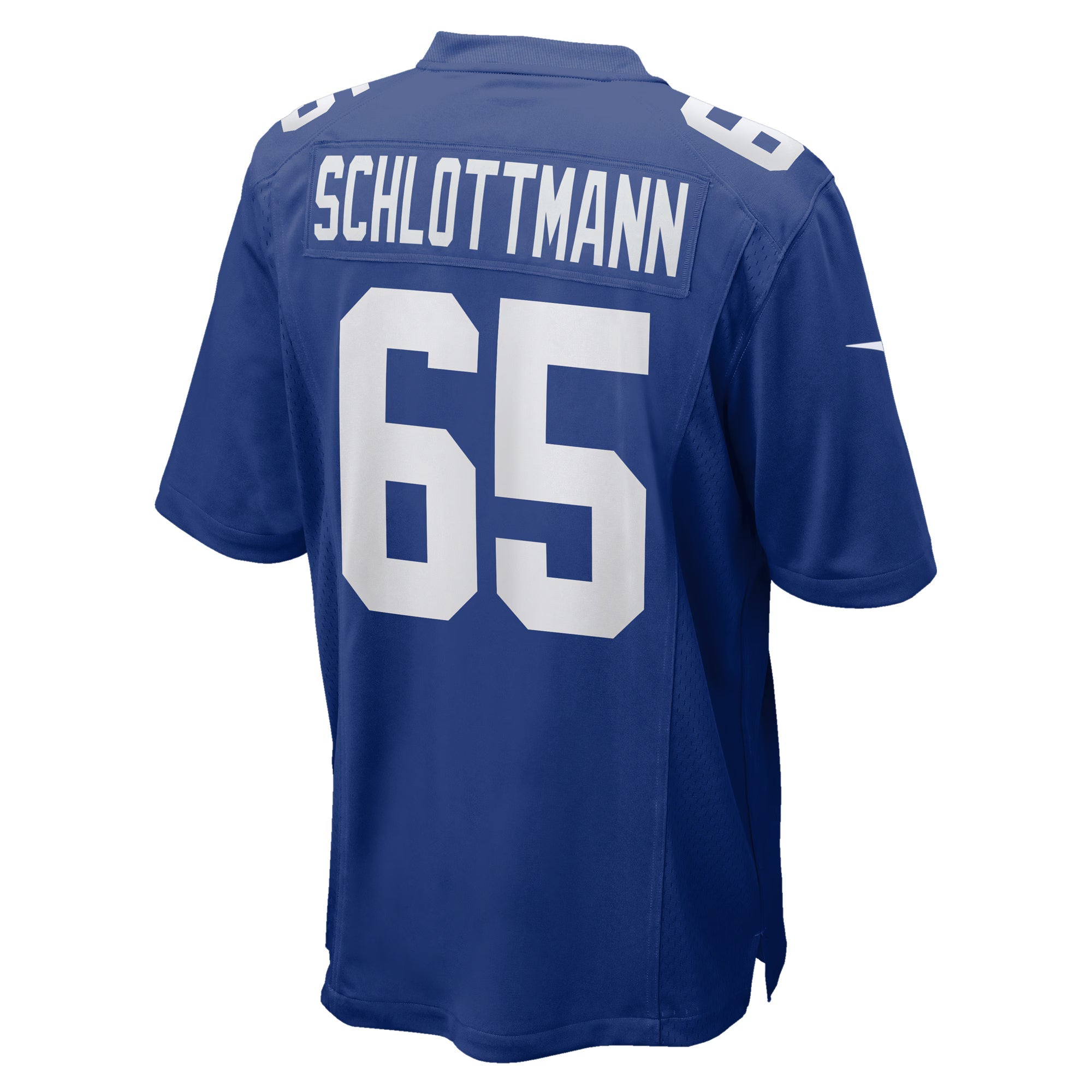 New York Giants Austin Schlottmann Royal Team Game Jersey