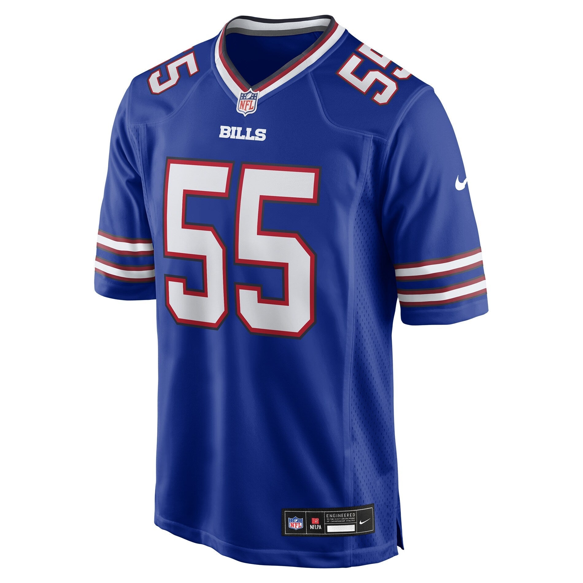 Buffalo Bills Michael Hoecht Royal Team Game Jersey