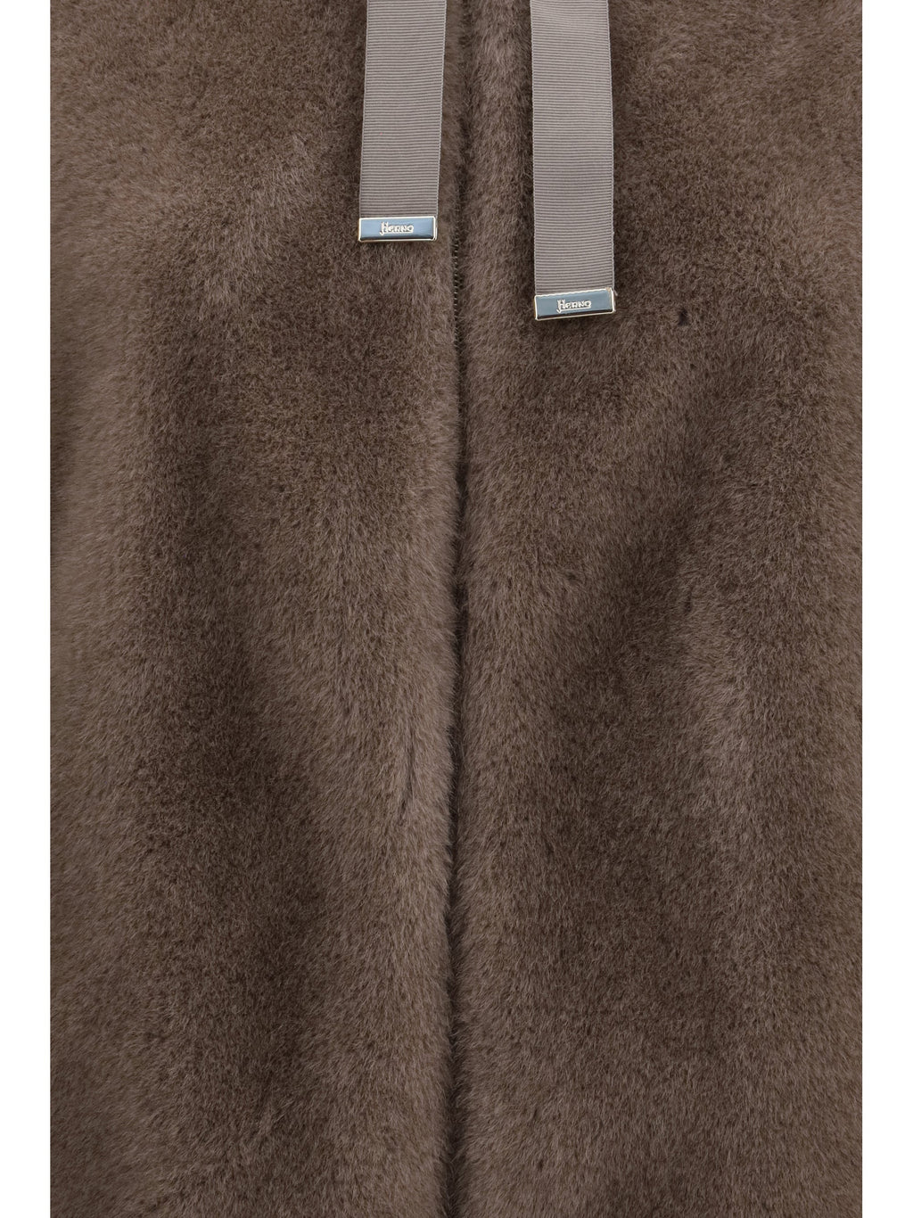 Herno Women Hooded Jacket In Eco-Fur