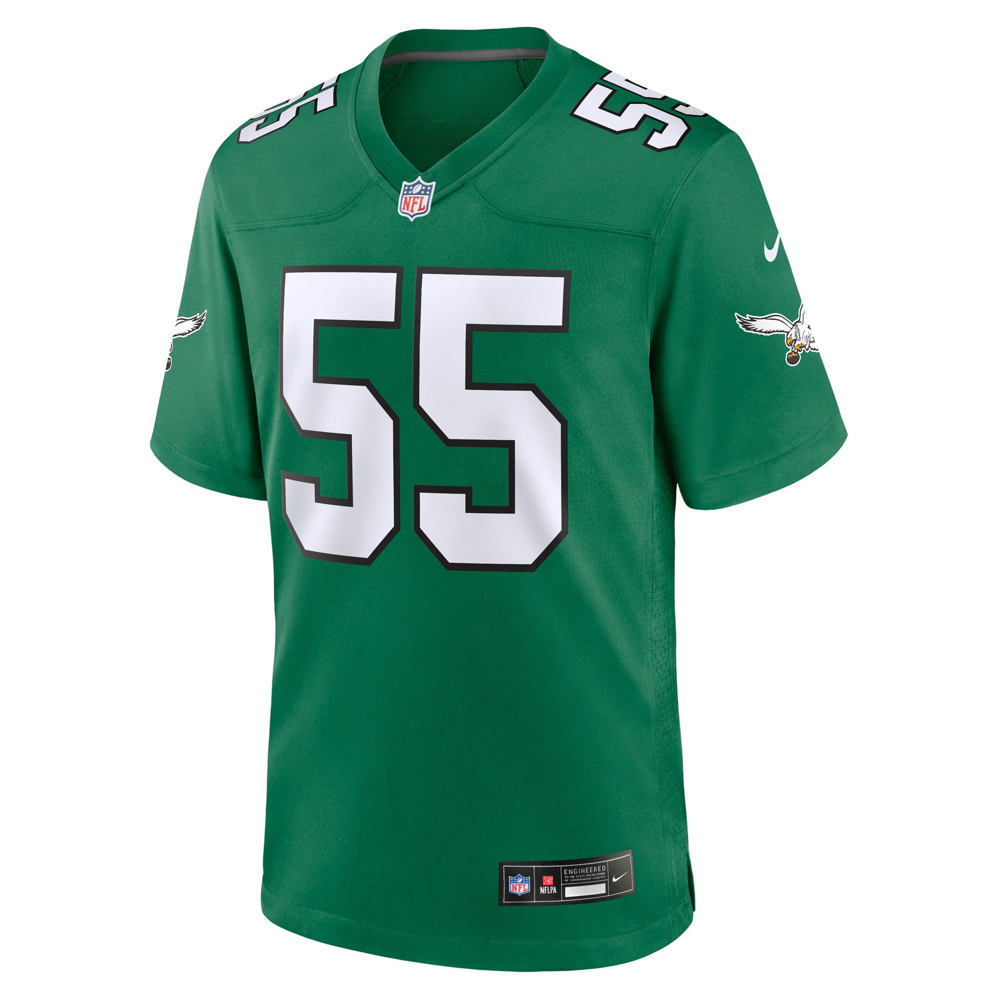 Philadelphia Eagles Brandon Graham Kelly Green Alternate Game Jersey