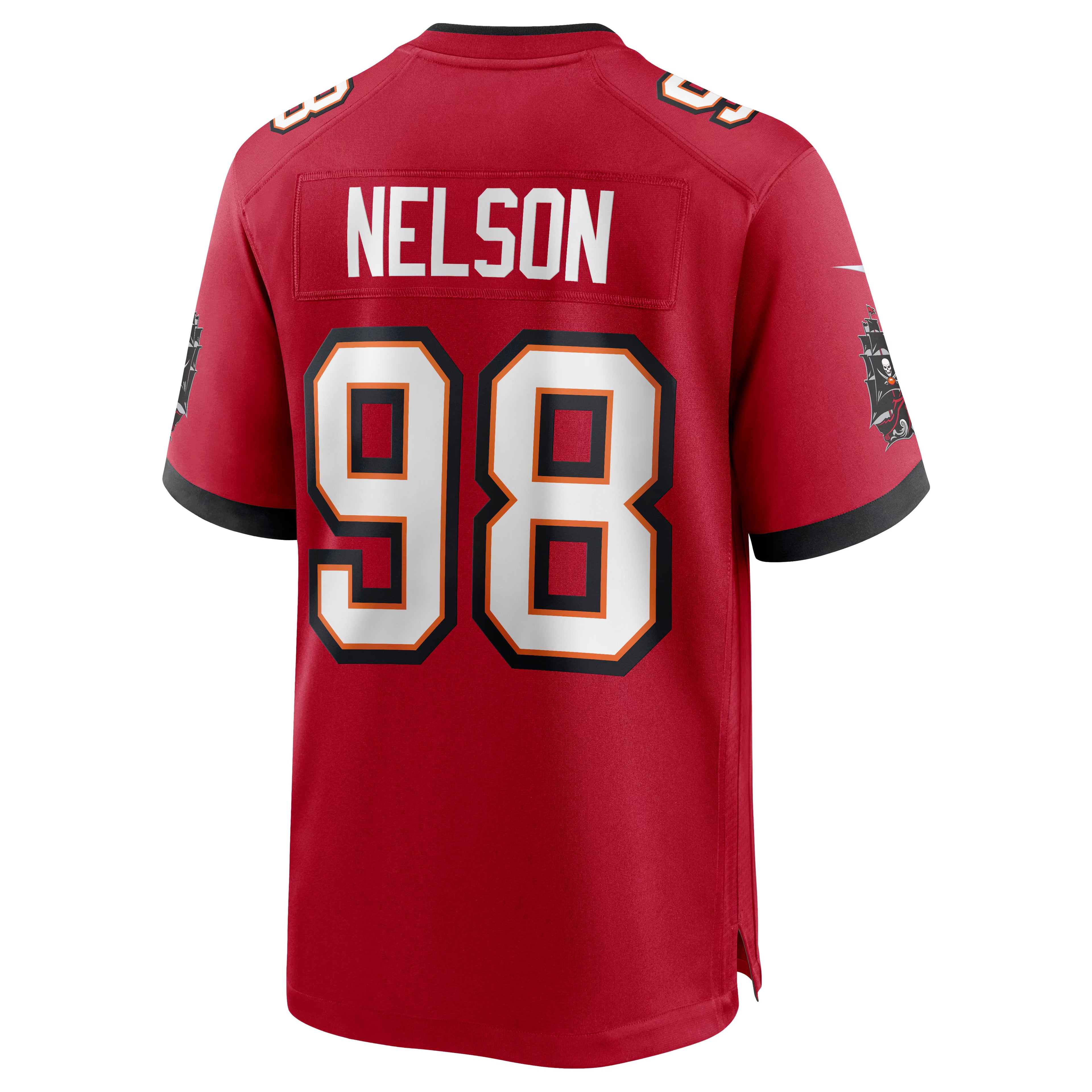 Tampa Bay Buccaneers Anthony Nelson Red Game Jersey