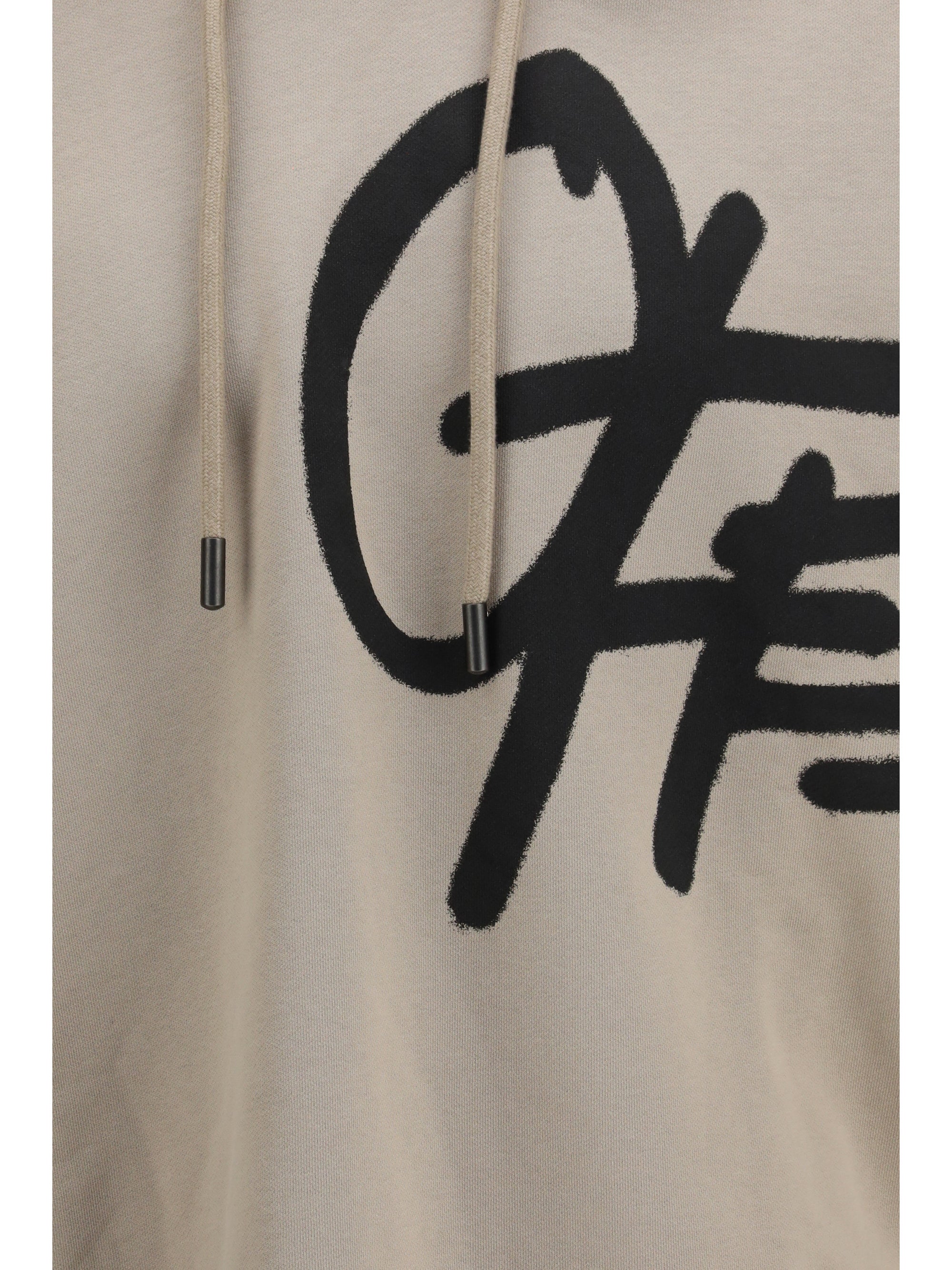 Off-White Men Spray Logo Skate Hoodie