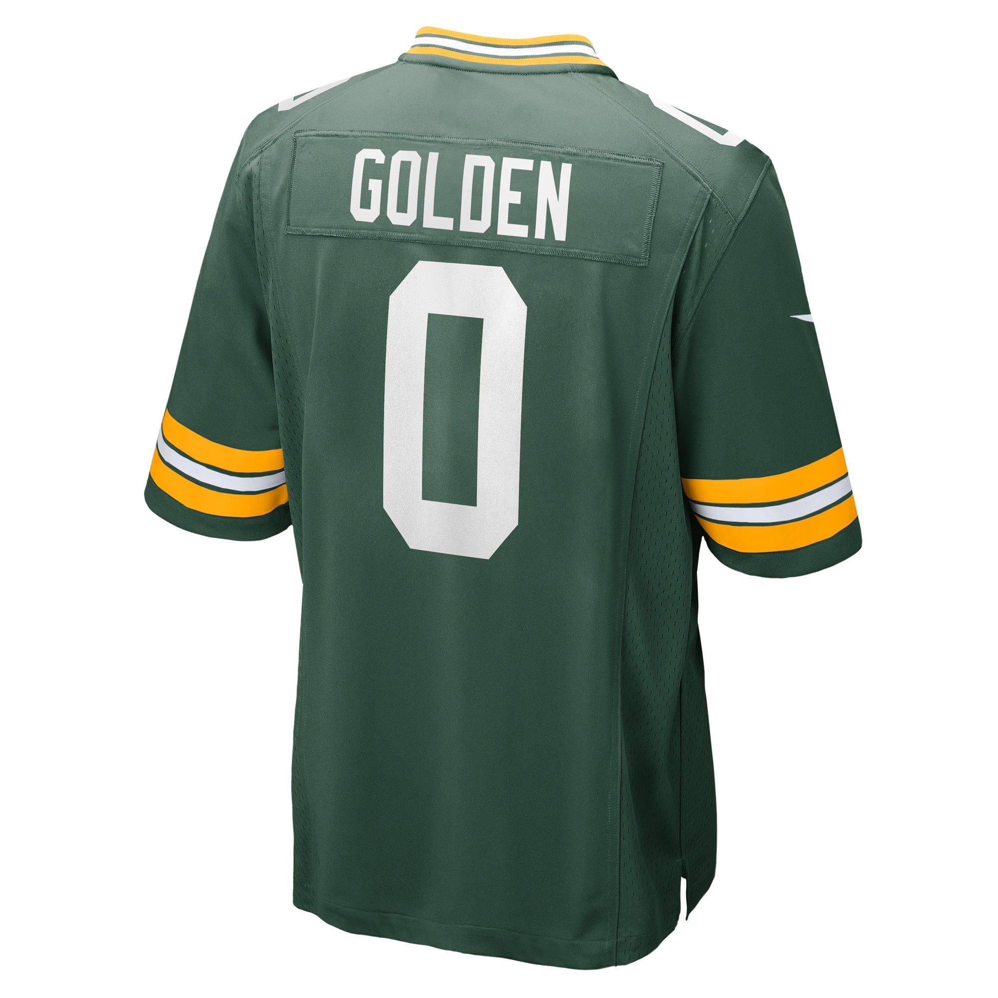 Green Bay Packers Matthew Golden Green 2025 NFL Draft First Round Pick Game Jersey