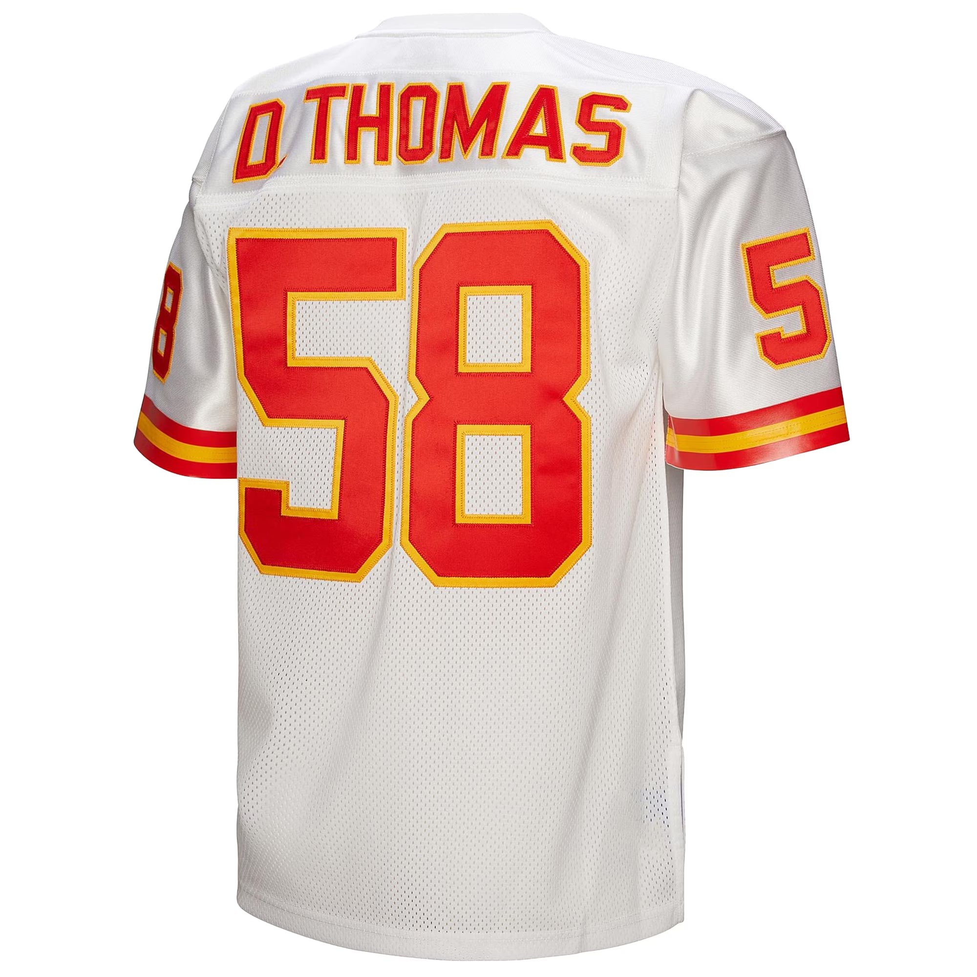 Kansas City Chiefs 1994 Derrick Thomas Mitchell & Ness White Authentic Throwback Retired Player Jersey