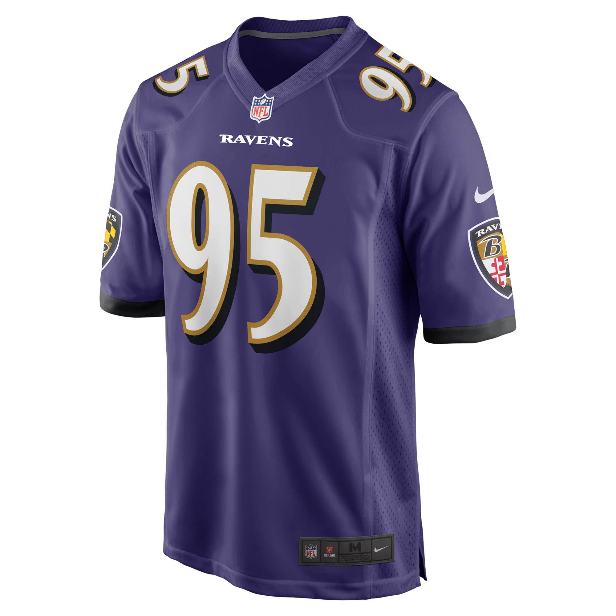 Baltimore Ravens Tavius Robinson Purple Team Game Jersey