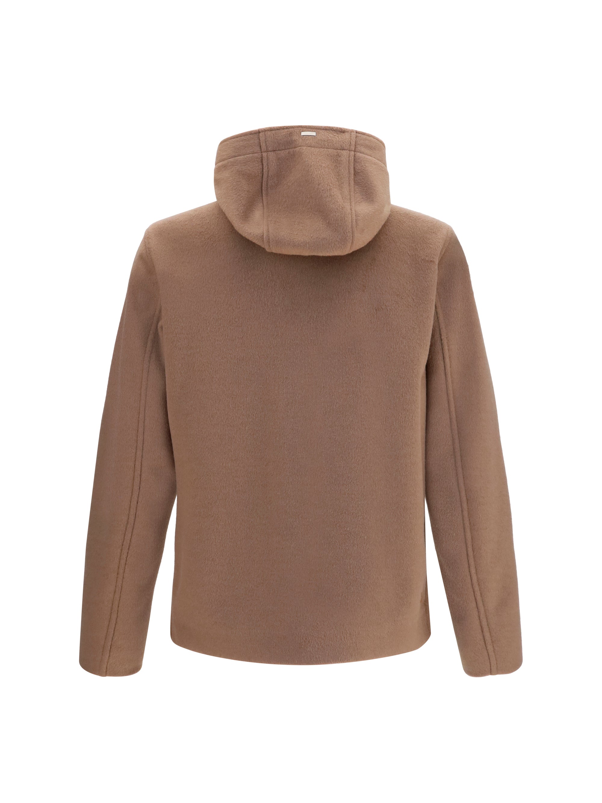 Herno Men Hooded Button-Front Jacket