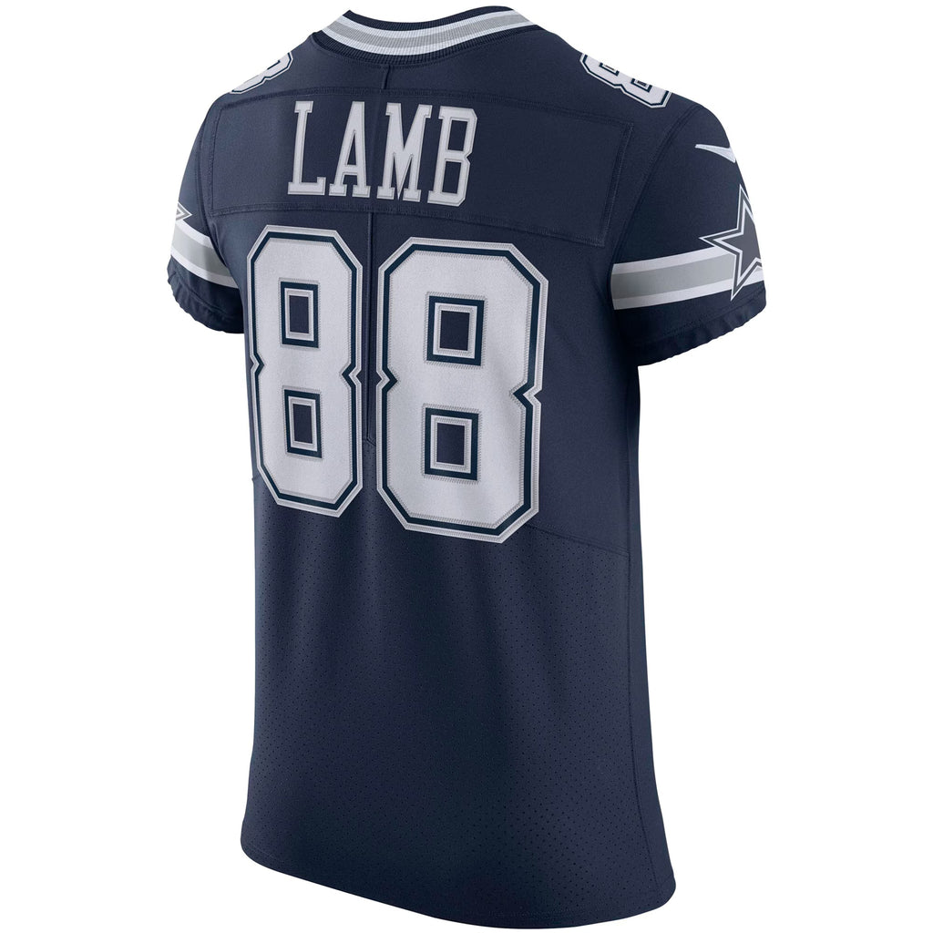 Dallas Cowboys CeeDee Lamb Navy Vapor Elite Jersey