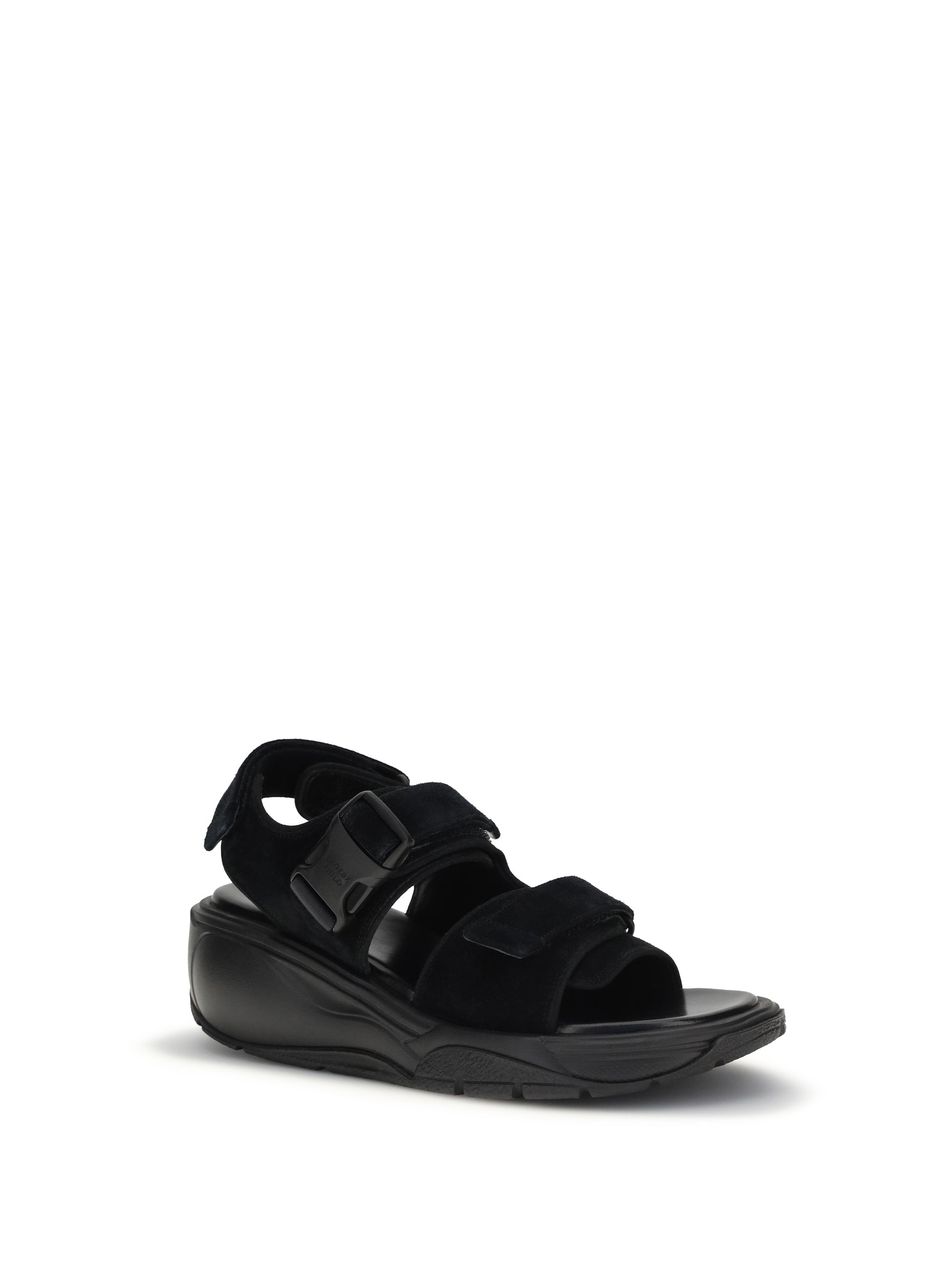Phoebe Philo Women Pace Runner Suede Sandals
