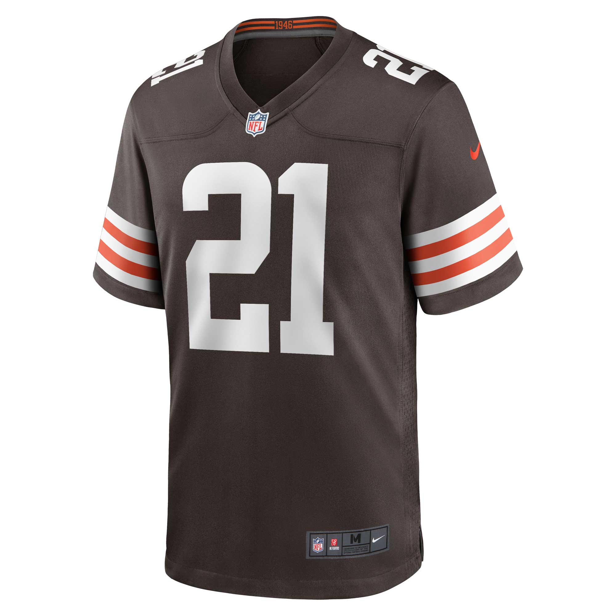 Cleveland Browns Denzel Ward Brown Game Jersey