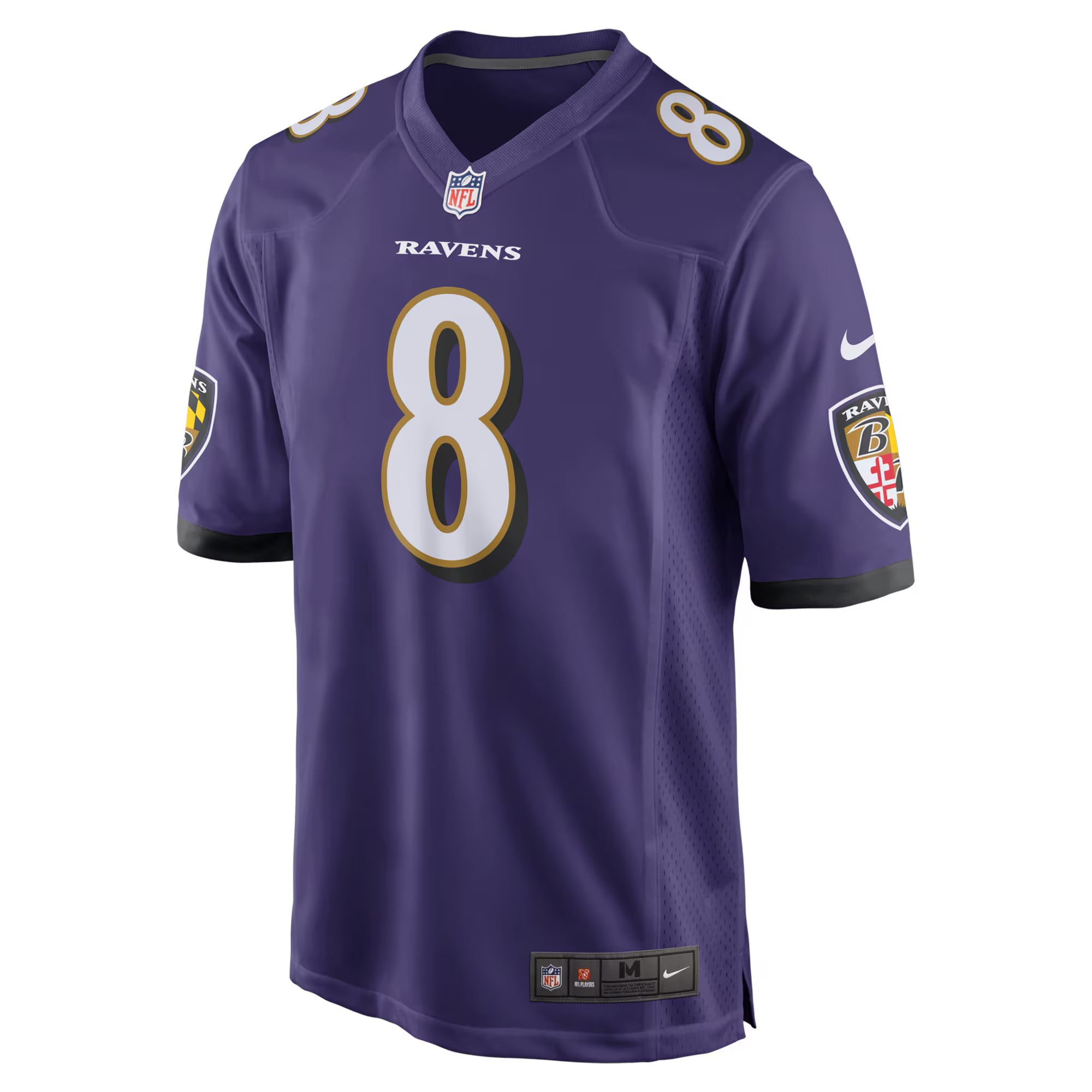 Baltimore Ravens Lamar Jackson Purple Game Jersey