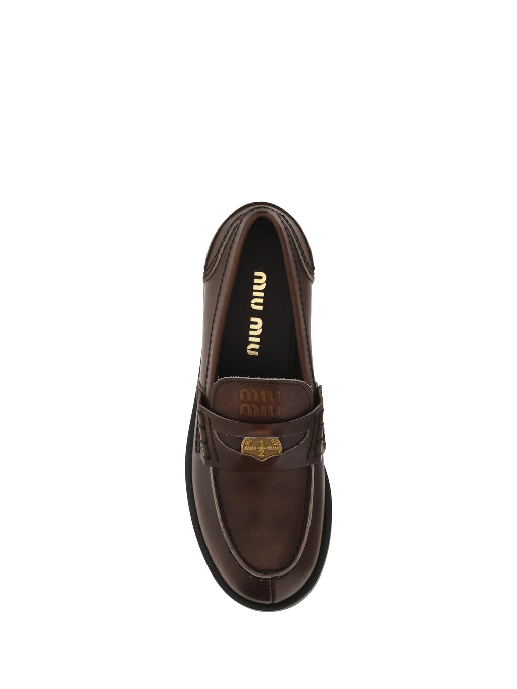 Miu Miu Women Leather Loafers