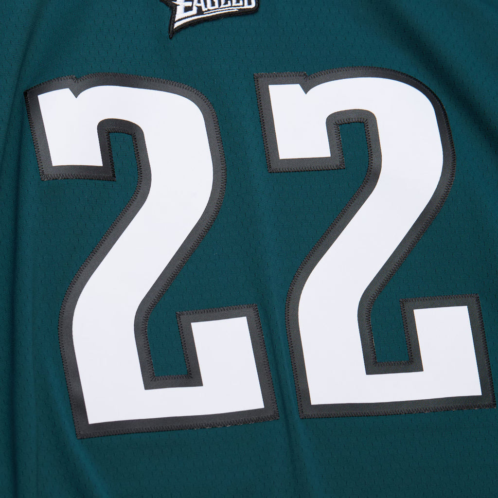 Philadelphia Eagles Duce Staley Mitchell & Ness Midnight Green 2002 Legacy Replica Jersey