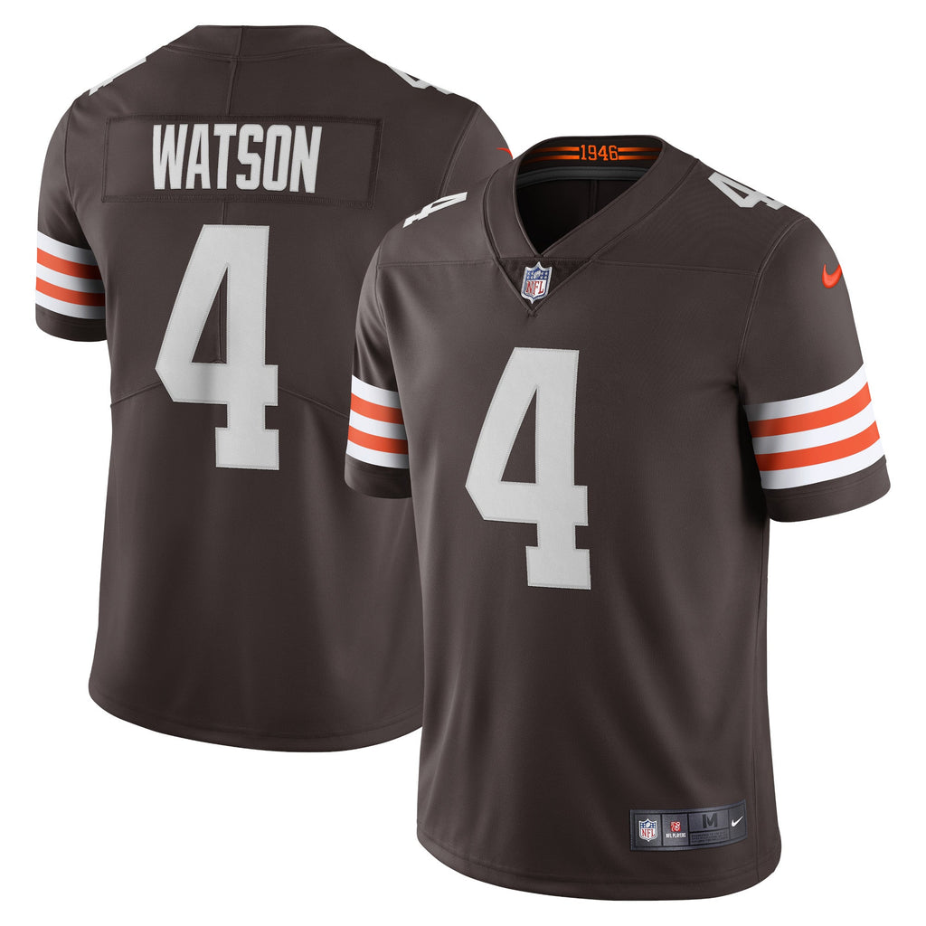 Cleveland Browns Deshaun Watson Brown Vapor Limited Jersey