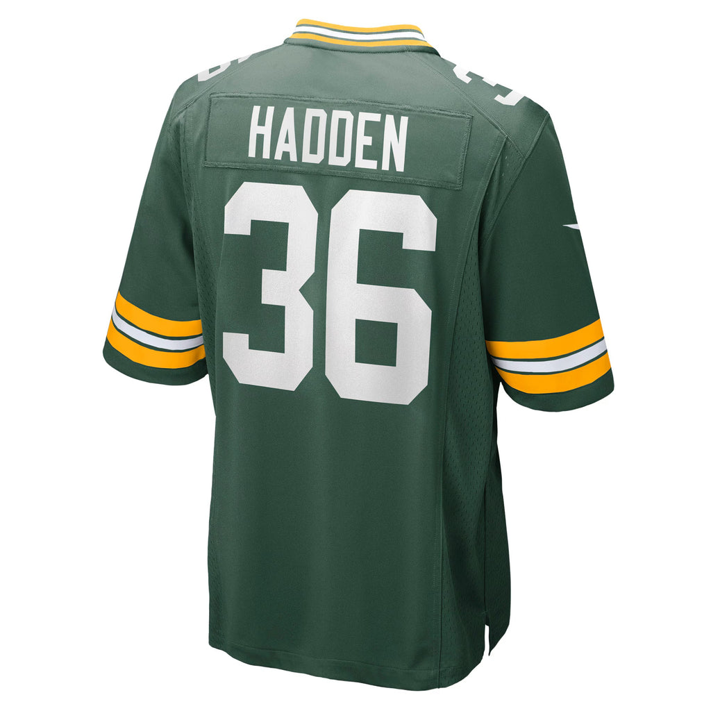 Green Bay Packers Kamal Hadden Green Team Game Jersey