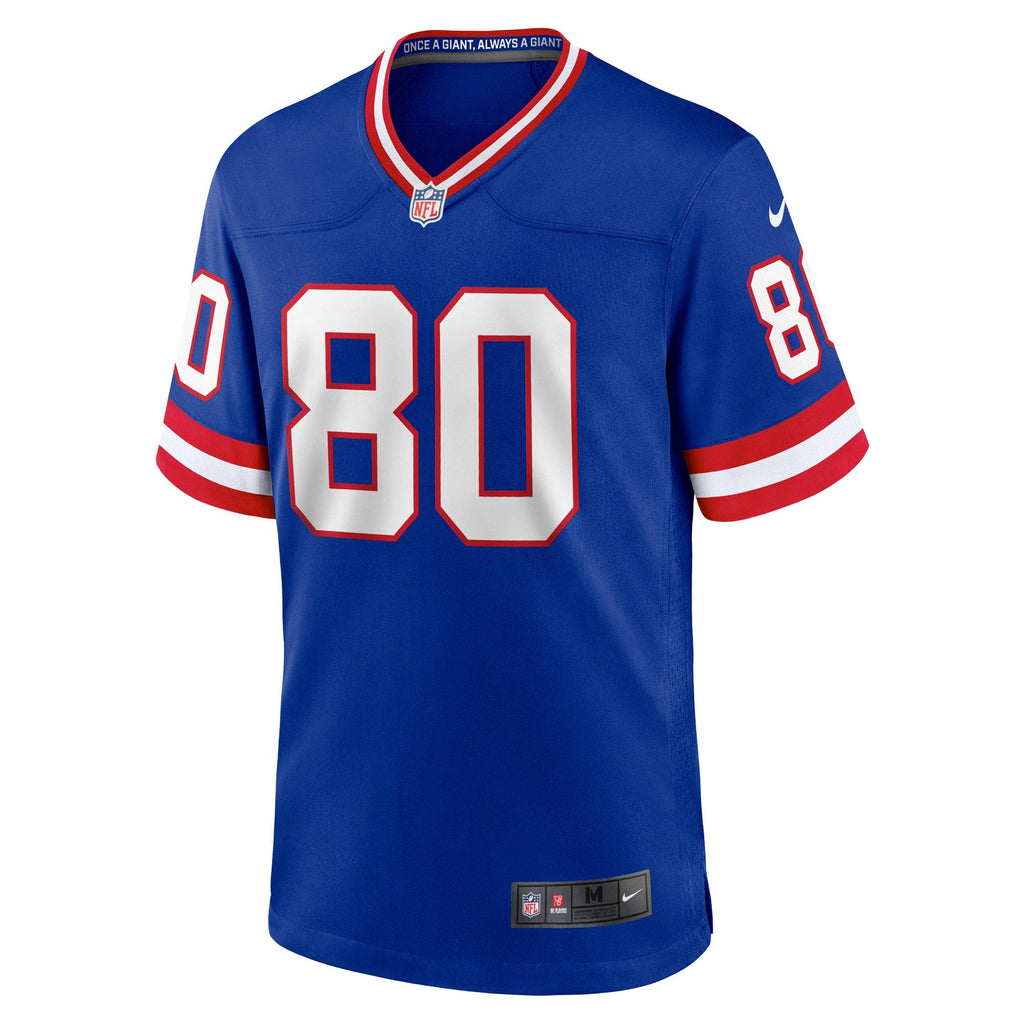 New York Giants Jeremy Shockey Royal Retired Player Alternate Game Jersey