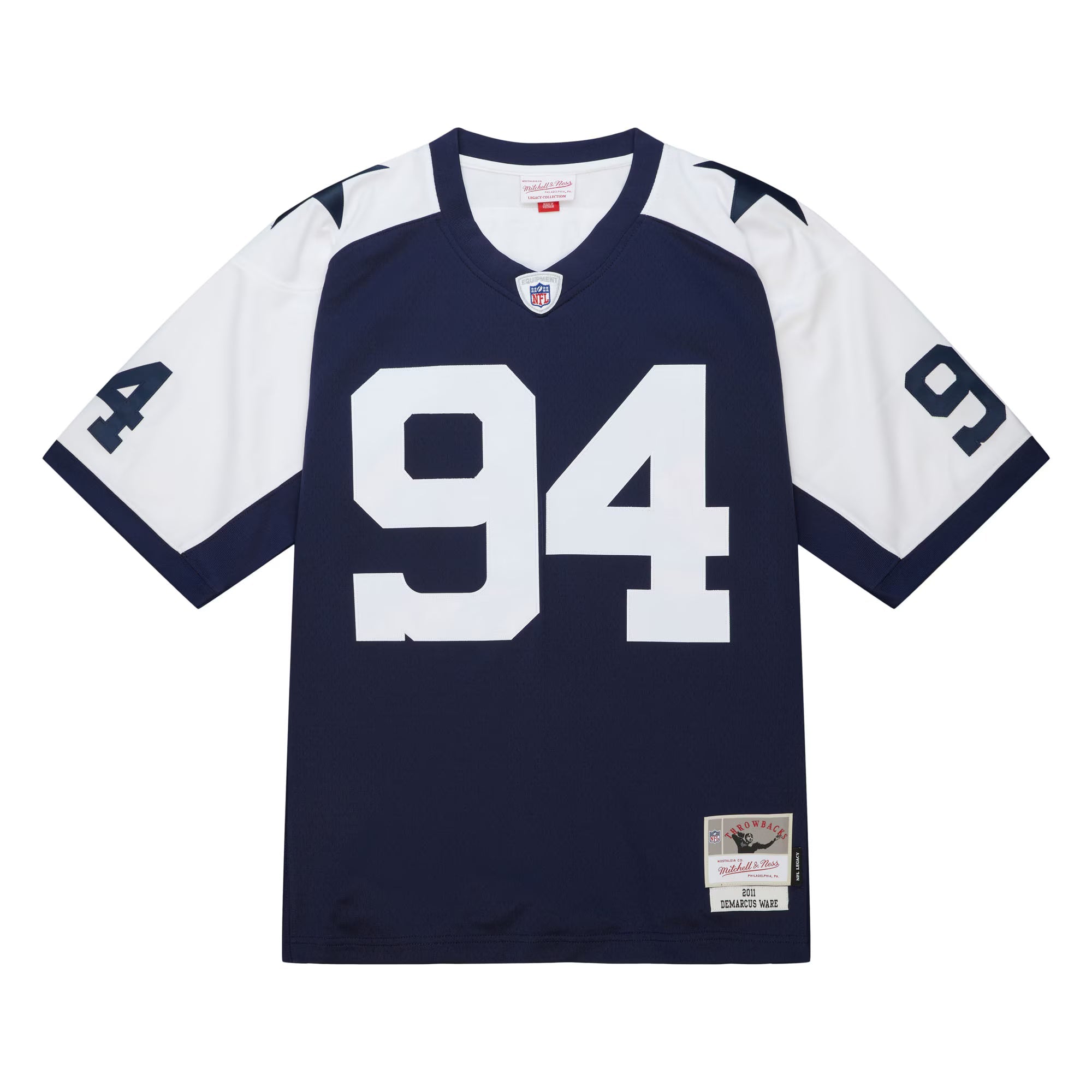 Dallas Cowboys DeMarcus Ware Mitchell & Ness Navy 2011 Alternate Legacy Replica Jersey