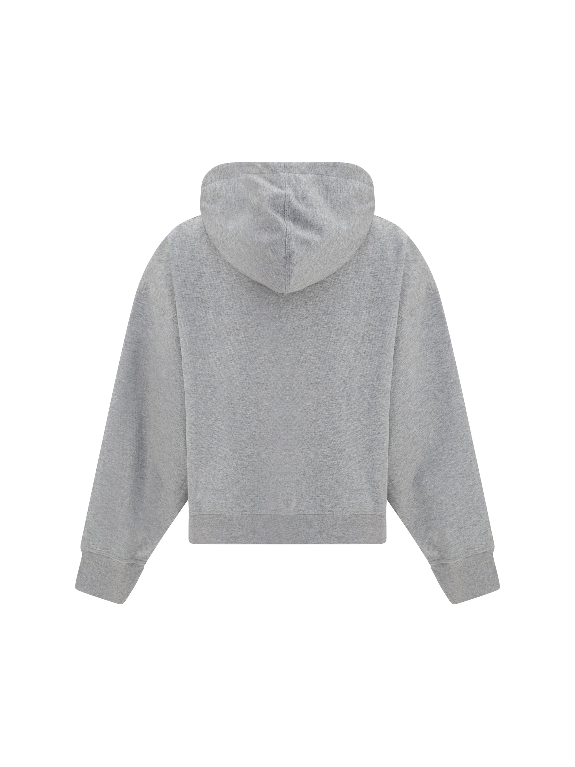 Ganni Women Cotton Zip-Up Hoodie