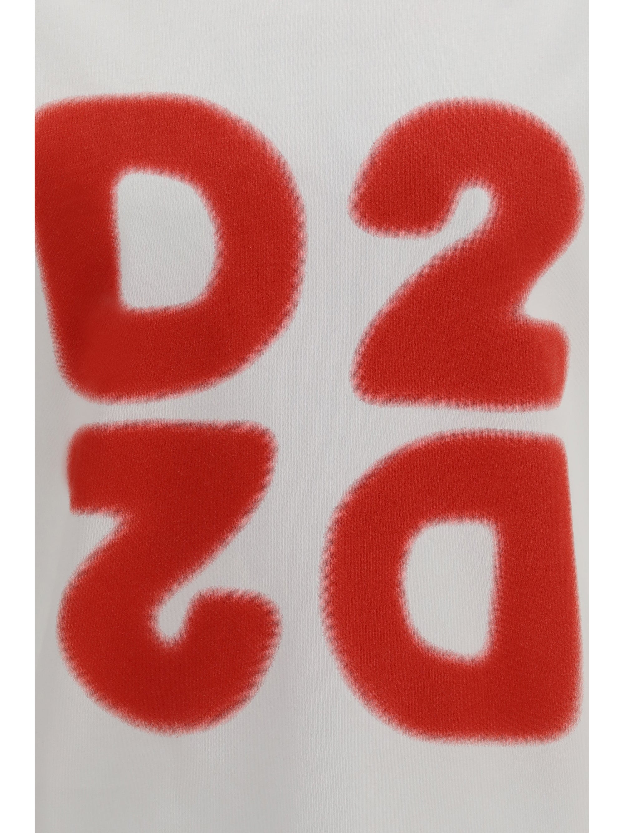 Dsquared2 Men Cotton Printed T-Shirt