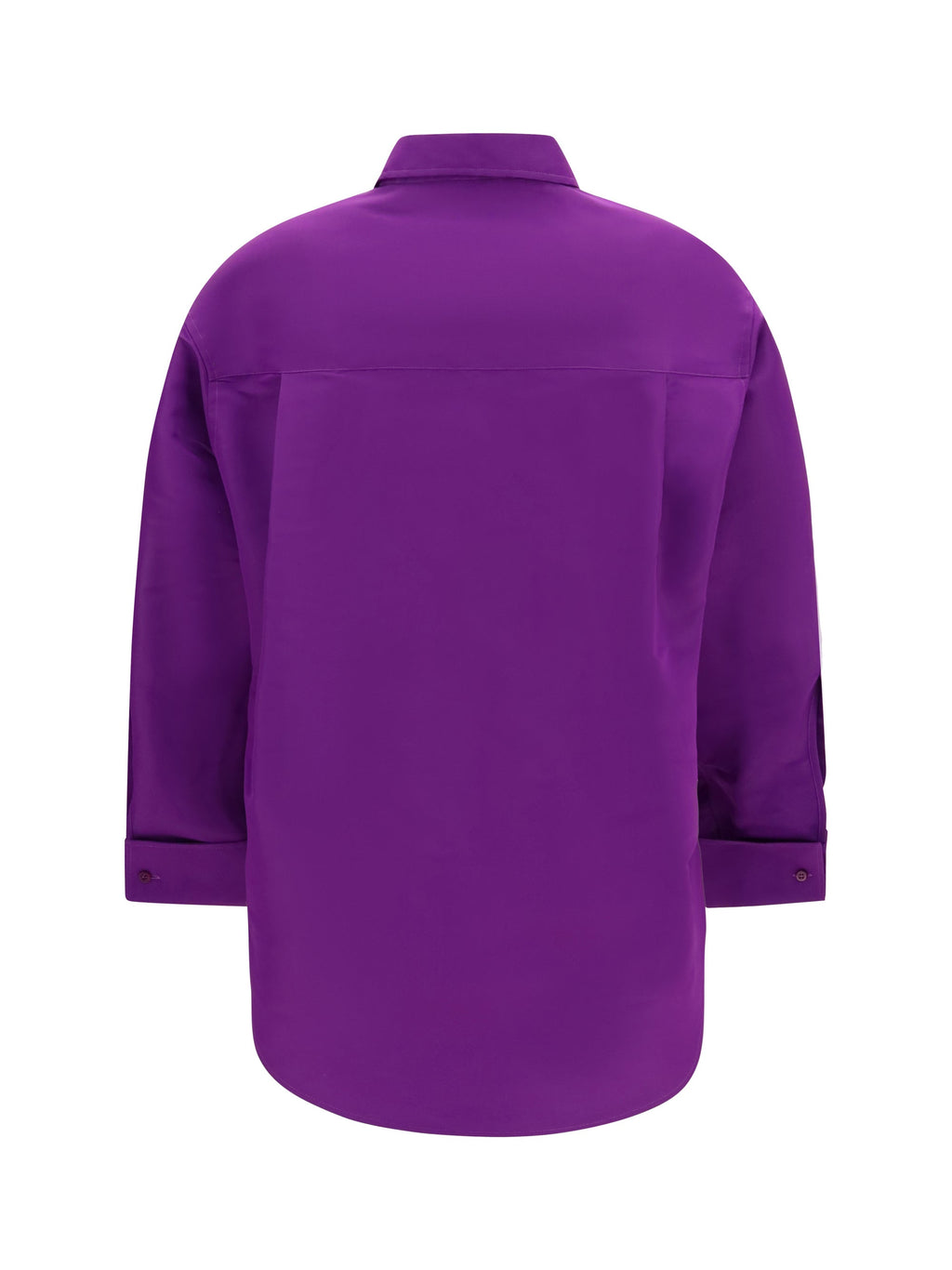 Balenciaga Women Asymmetric Cotton Shirt