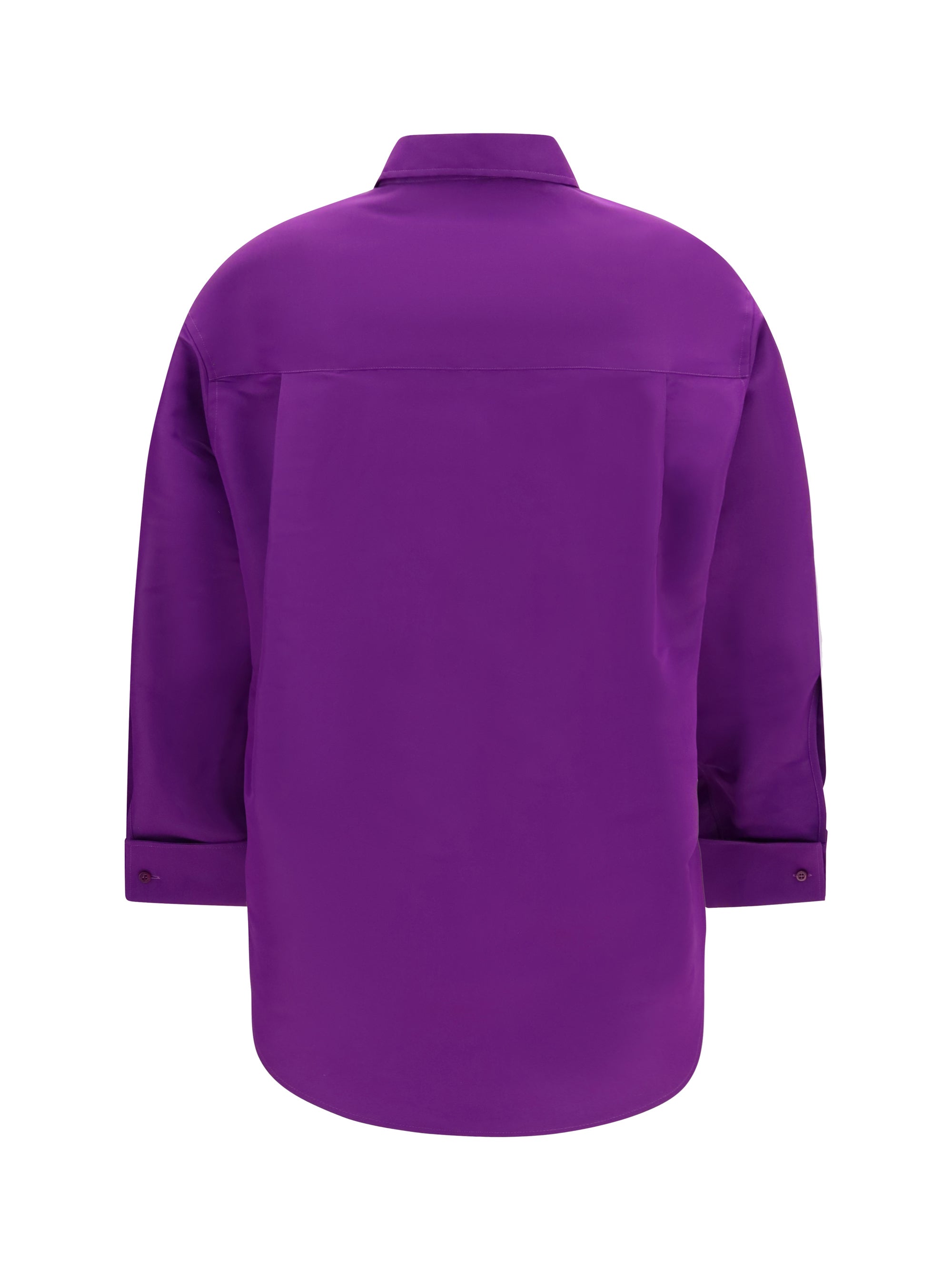 Balenciaga Women Asymmetric Cotton Shirt