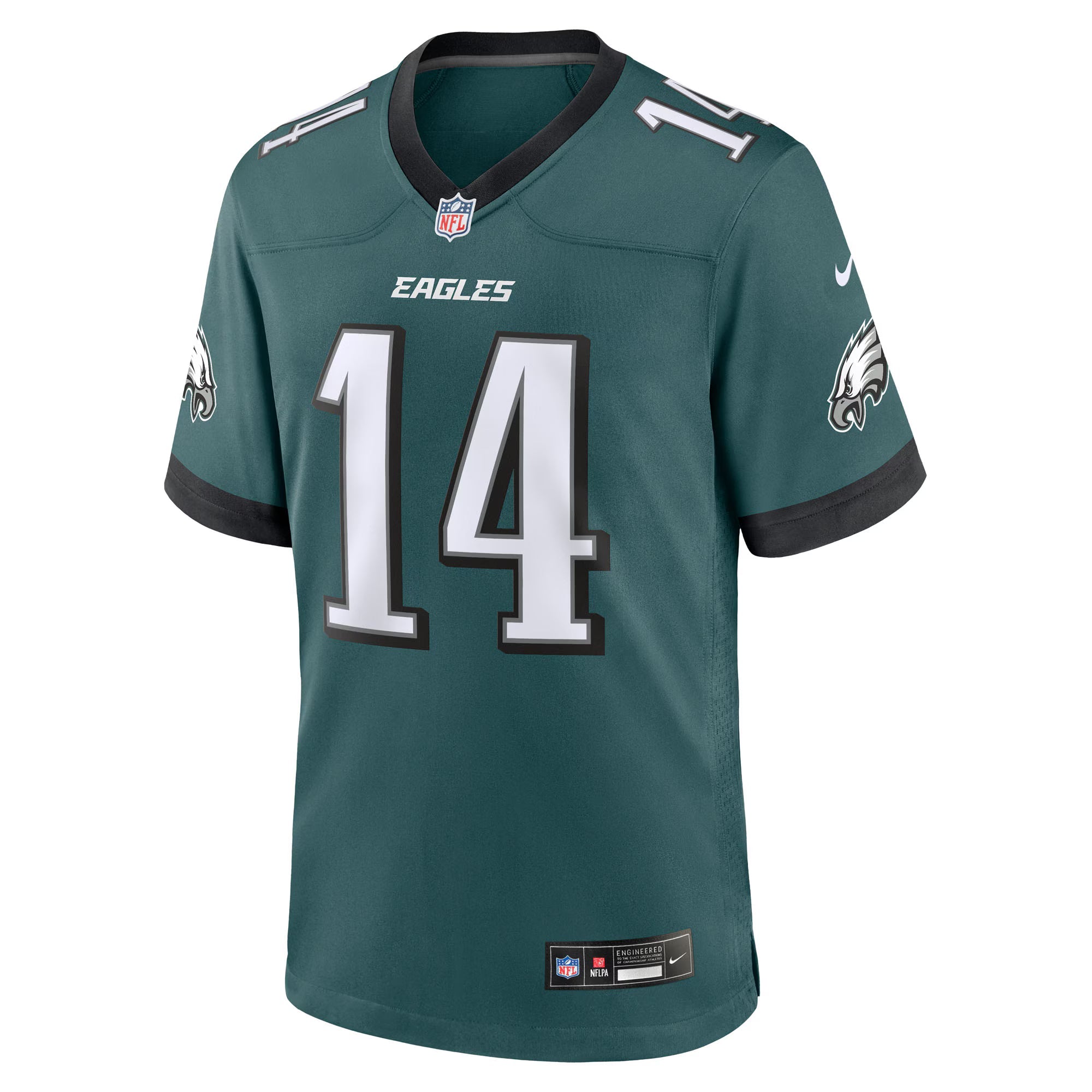 Philadelphia Eagles Sam Howell Midnight Green Team Game Jersey