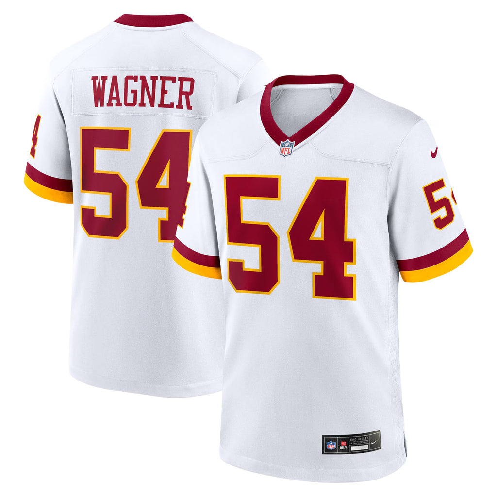 Washington Commanders Bobby Wagner White Game Super Bowl Era Jersey