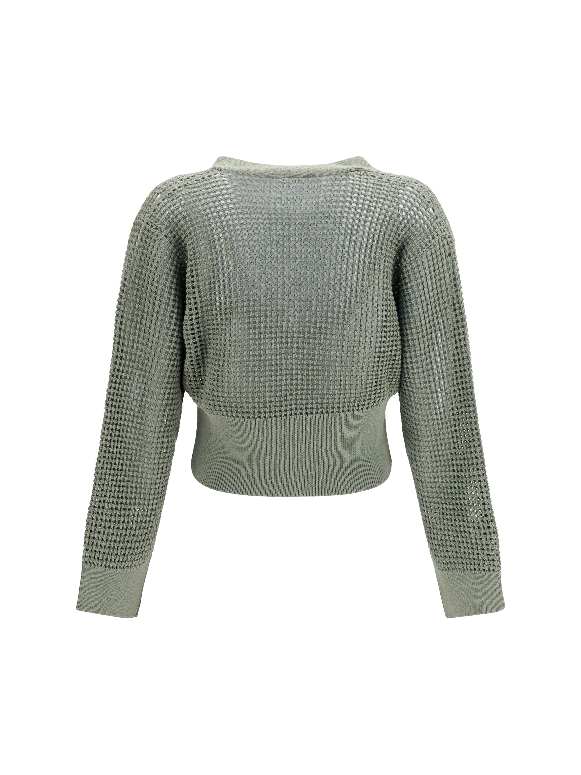 Brunello Cucinelli Women Sequined Mesh Cardigan